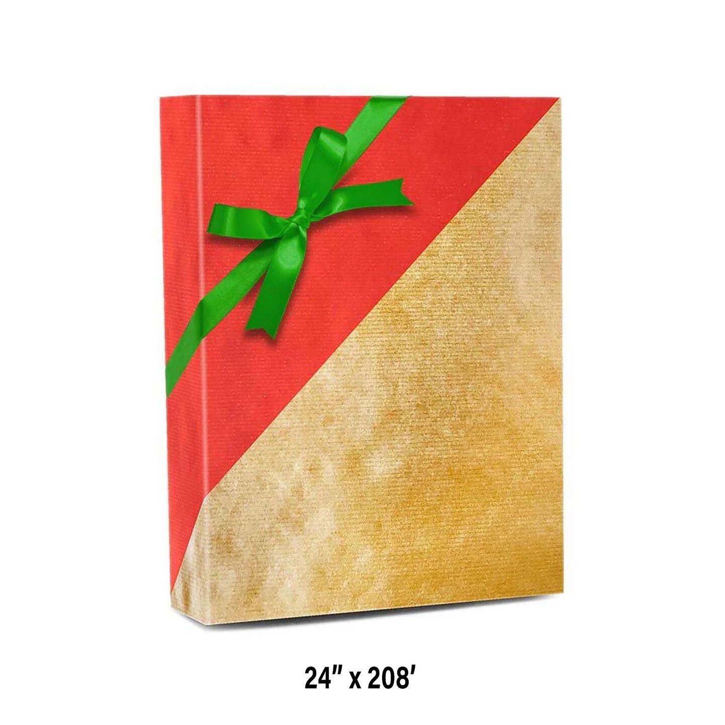 Compact Roll Solid Wrapping Paper 24&#x22; x 208&#x27; 55 lbs