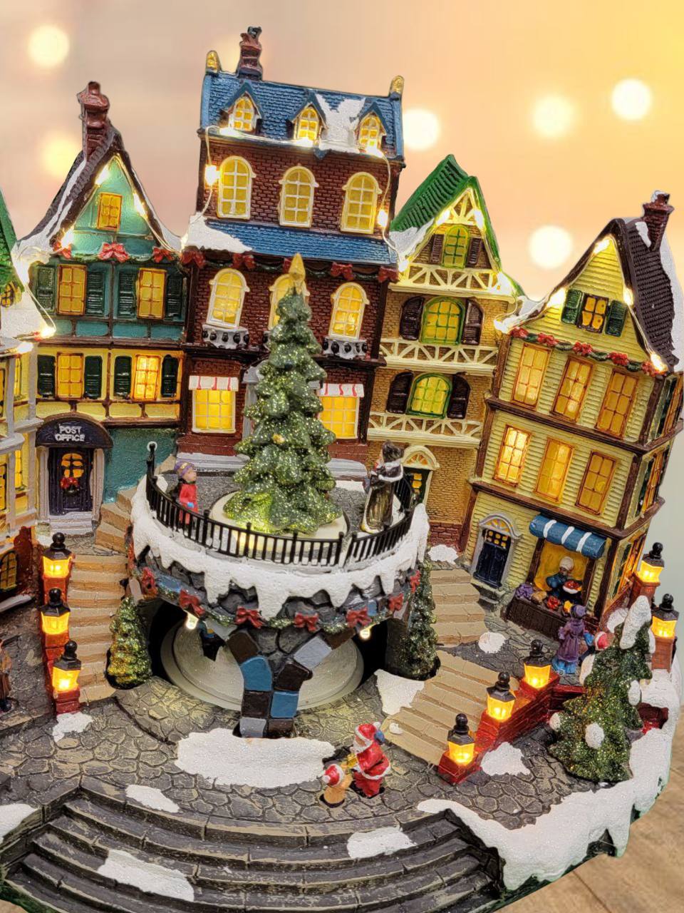 Christmas Village House with LED Lights