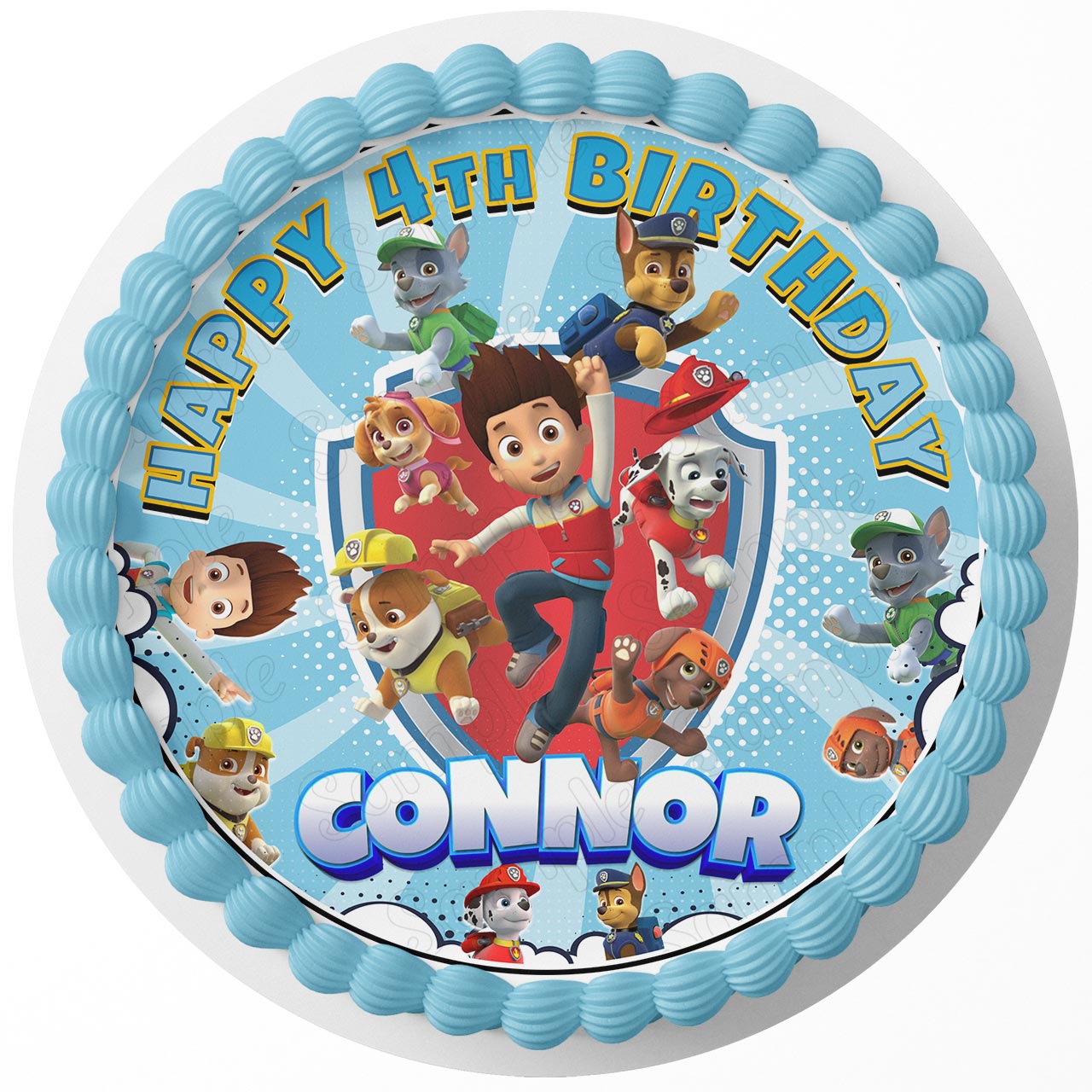 Paw Patrol Edible Cake Image Topper Birthday Cake Sheet Round MakerPlace  by Michaels