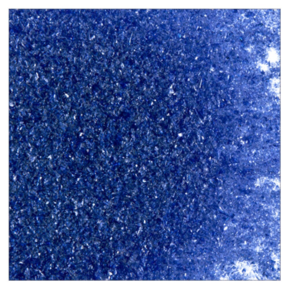 Oceanside Fusible Glass Frit Fine Dark Blue 96 COE - 8.5oz Jar (136)