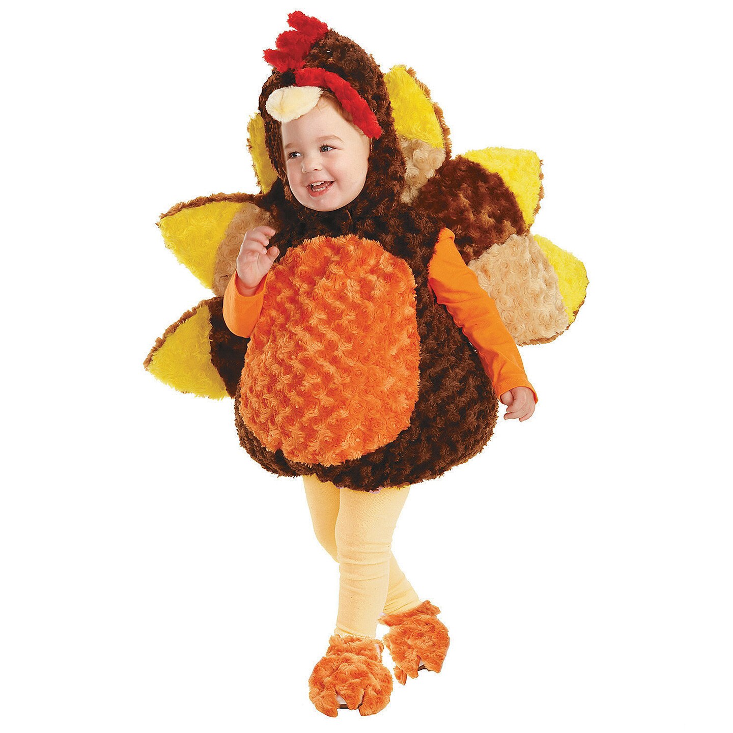 Toddler Plush Turkey Costume