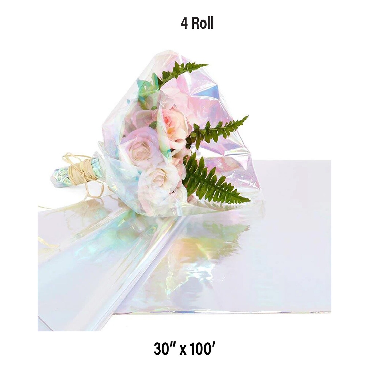 Iridescent Cello Wrap 30&#x22; x 100&#x27;