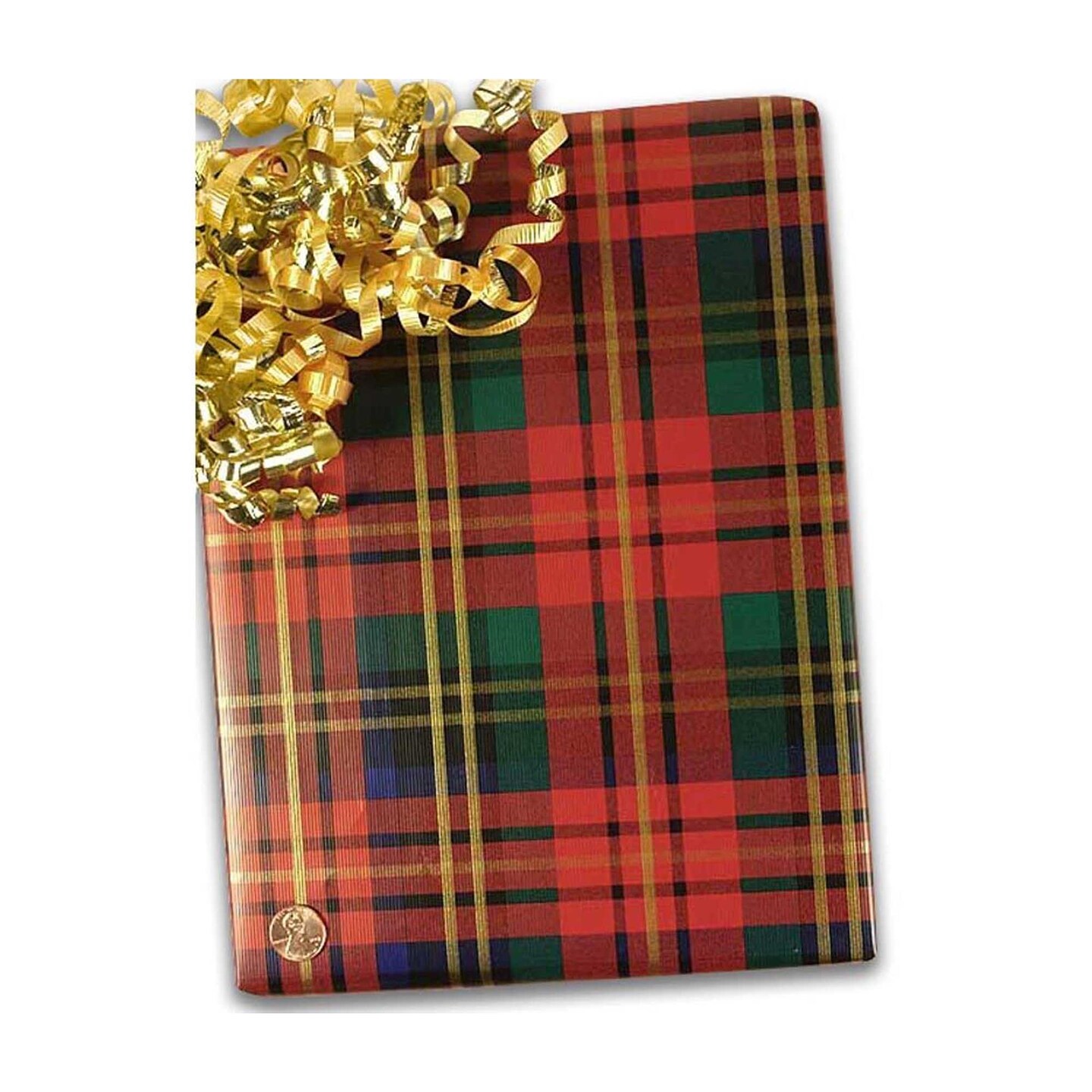Plaid Christmas Wrapping Paper Lindsay Plaid 24''×417'