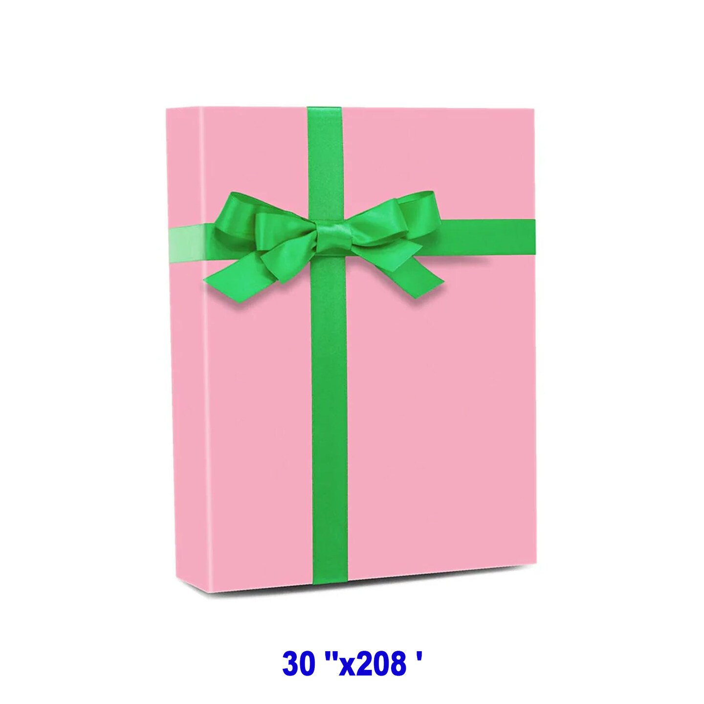 Extra Wide Solid Wrapping Paper 30" x 208' for Big Gifts