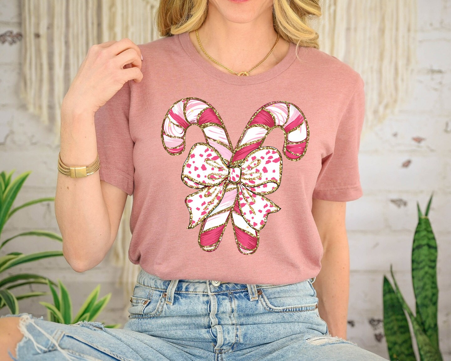 Pink Christmas Candy Cane Coquette Bow Shirt, Christmas T-Shirt, Cute  Christmas Tee, Women's Christmas, Christmas Gift, Merry Pinkmas |  MakerPlace by Michaels, image size:1080x864