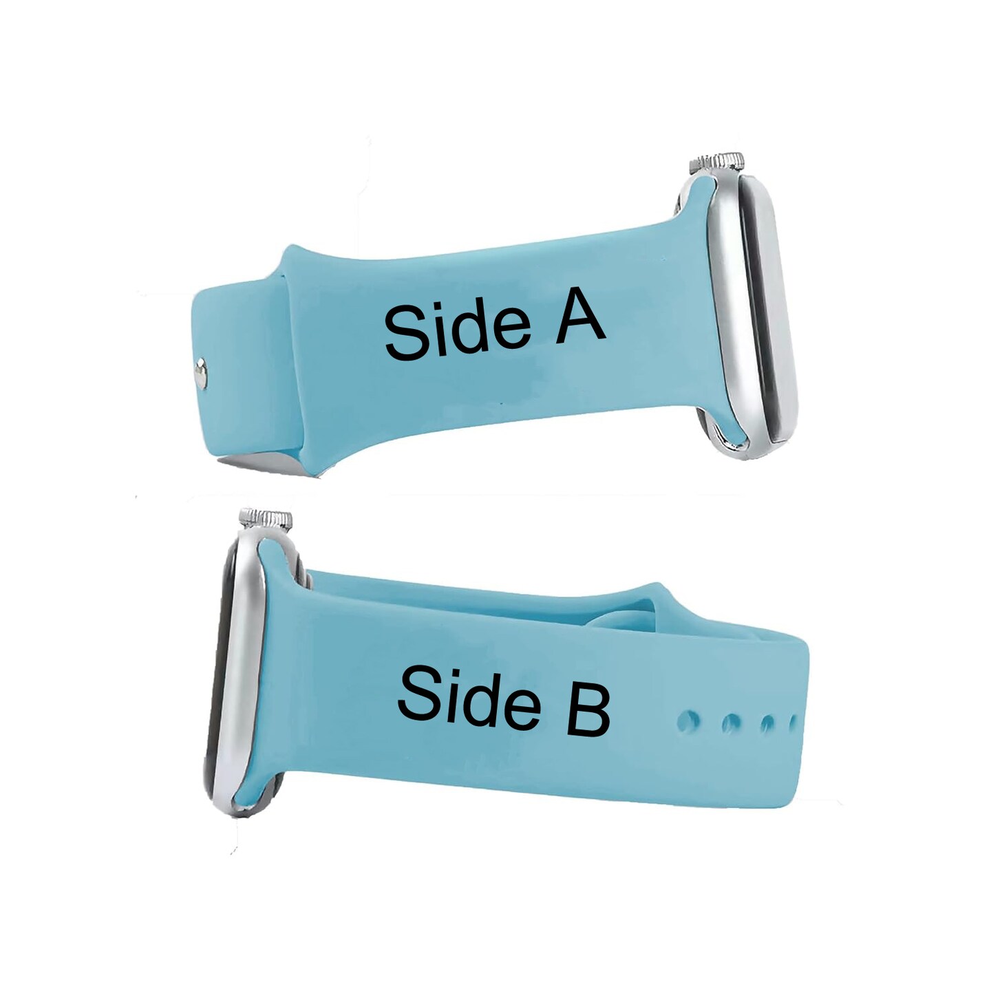 Christian Personalized Strap - Mountain Mover Silicone Strap Bands 38mm 40mm 41mm 42mm 44mm 45mm 49mm - Chosen Blessed Forgiven Redeemed Eng - image10