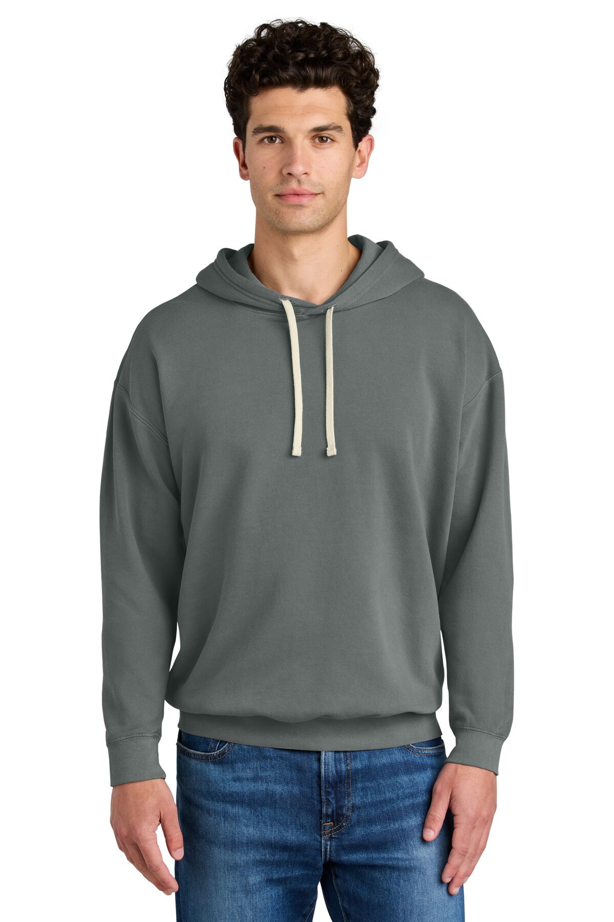 Comfort Colors® Unisex Garment-Dyed Lightweight Fleece Hooded Sweatshirt