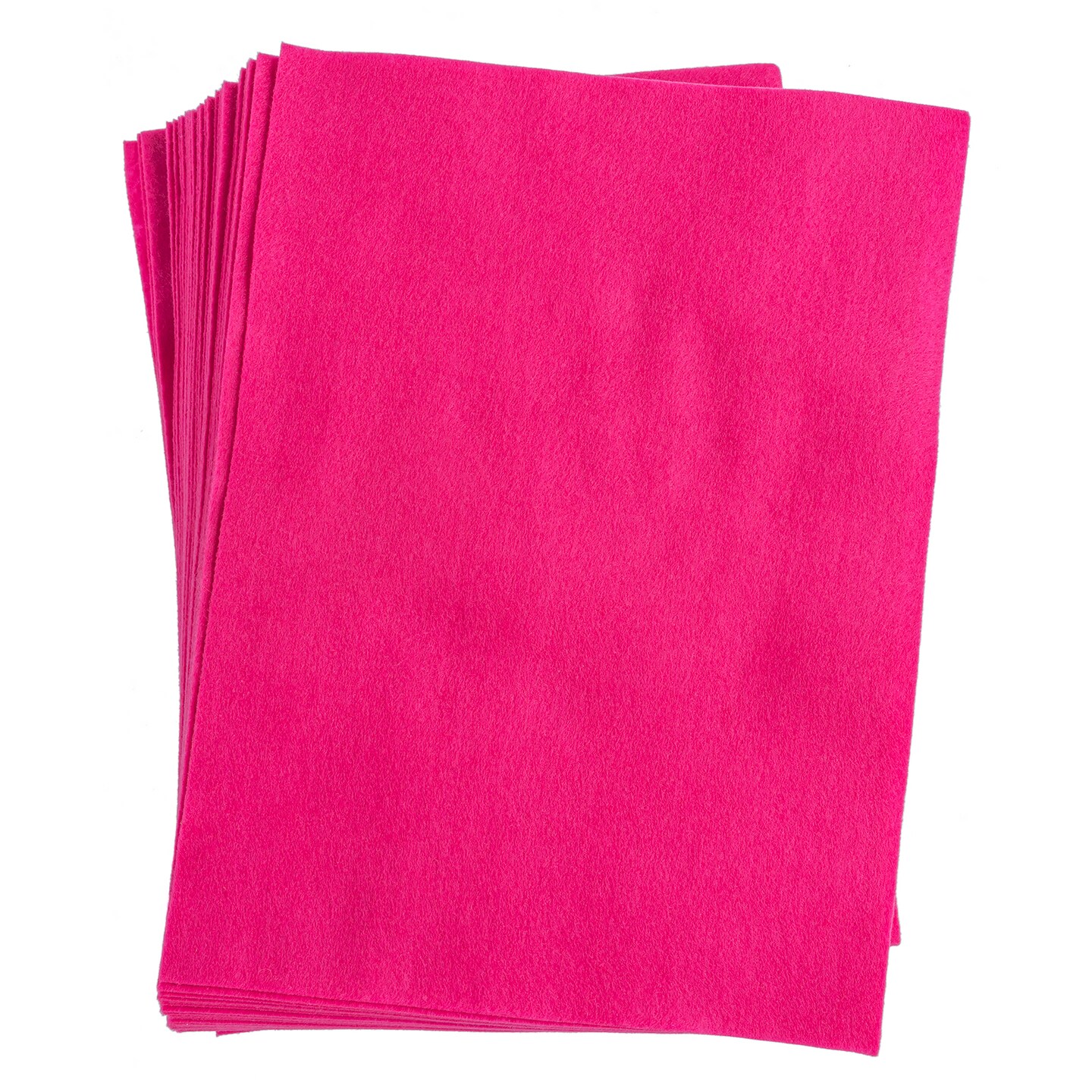 John Bead 9&#x22; x 12&#x22; Basic Craft Felt Sheets, 25pcs