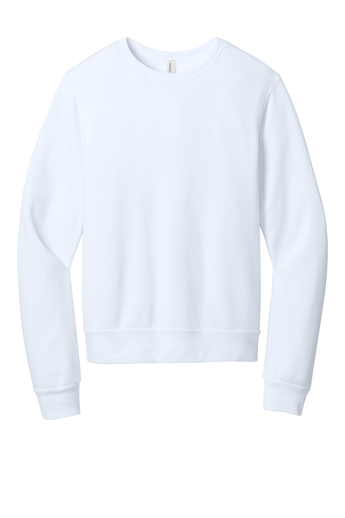 BELLA+CANVAS&#xAE; Unisex Sponge Fleece Classic Crewneck Long Sleeve Sweatshirt
