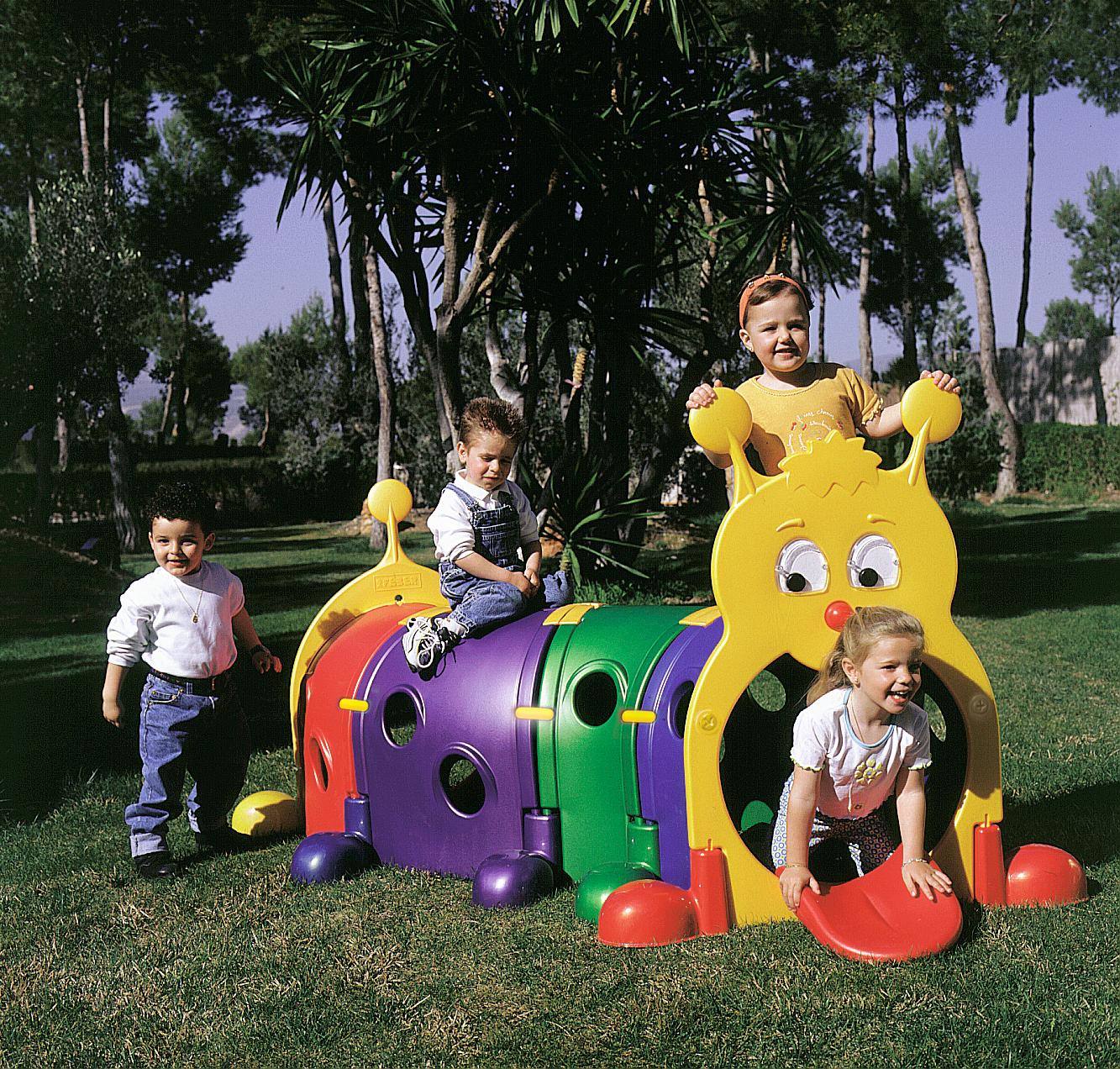 Feber Gus Caterpillar Play Tunnel - Climb and Crawl for Ages 3+
