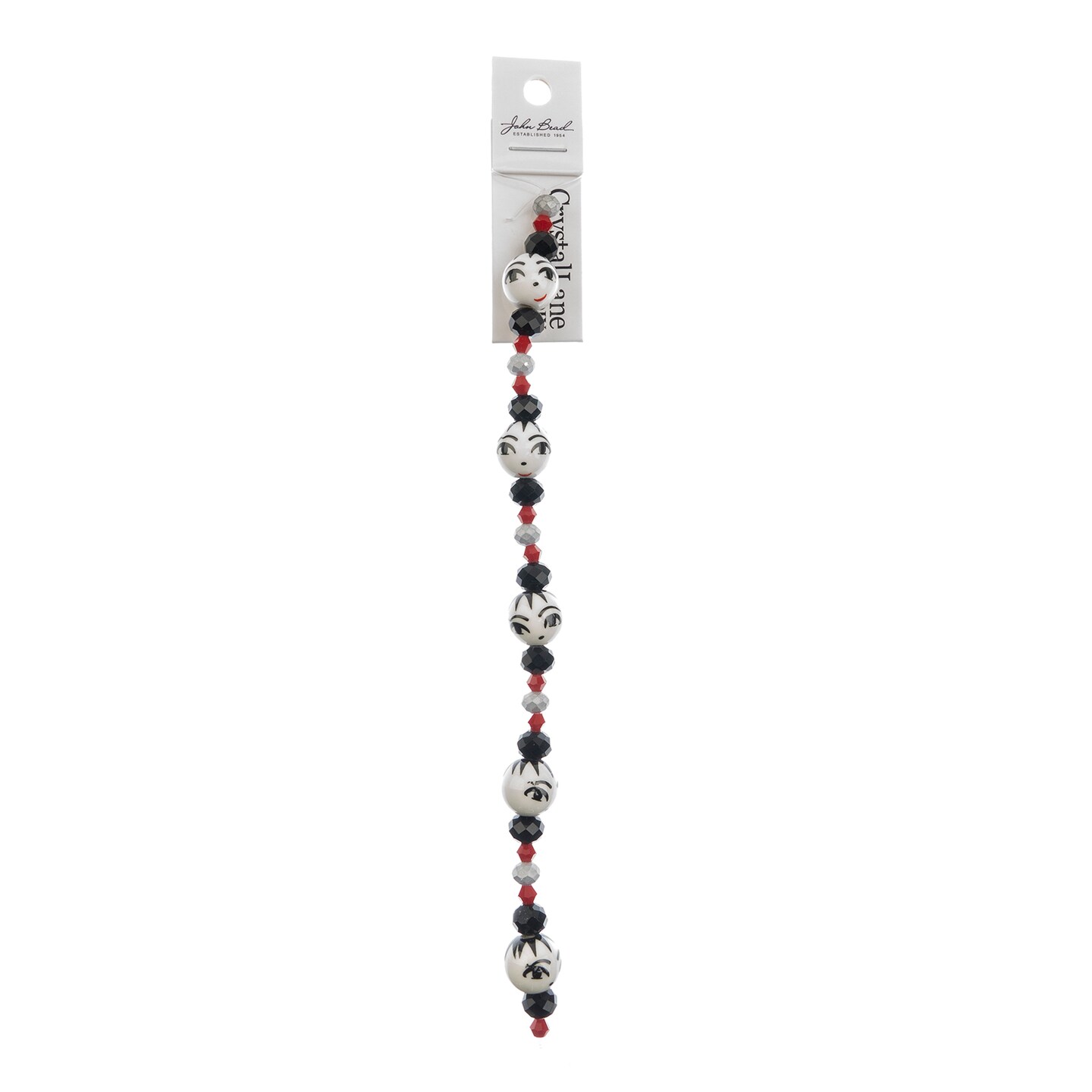 Crystal Lane DIY 7&#x22; Designer Glass Focal Bead Mix Strand