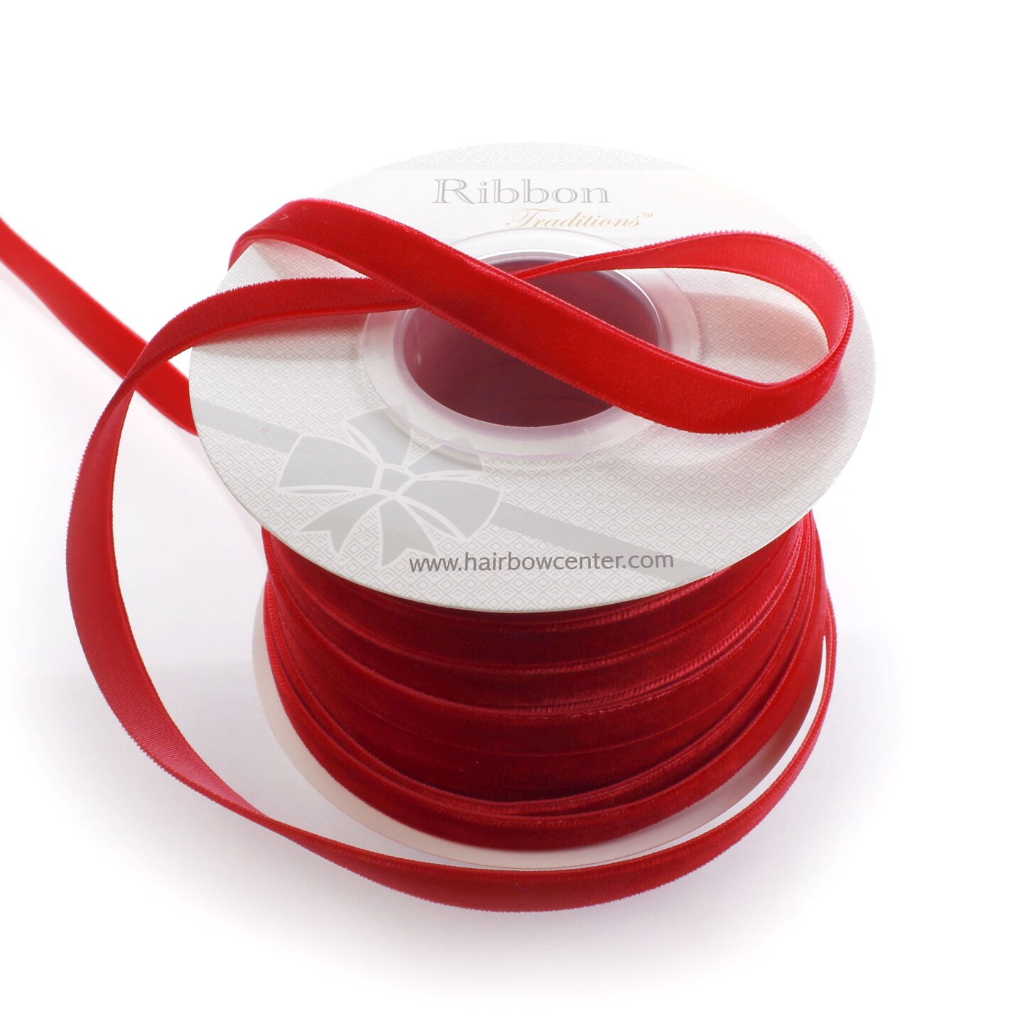 3/8&#x22; Velvet Ribbon (5yd &#x26; 25yd Spools)