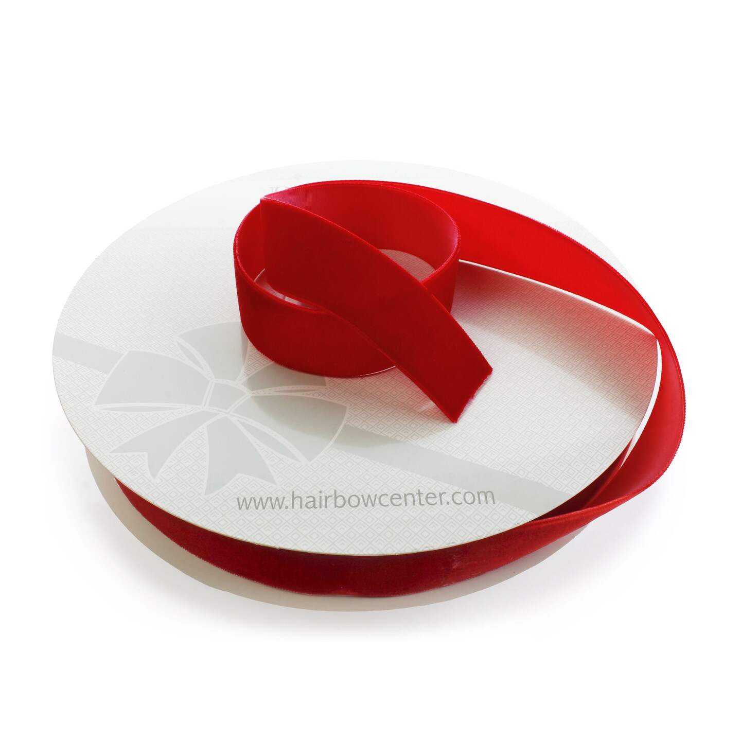 1&#x22; Velvet Ribbon (5yd &#x26; 25yd Spool Lengths)