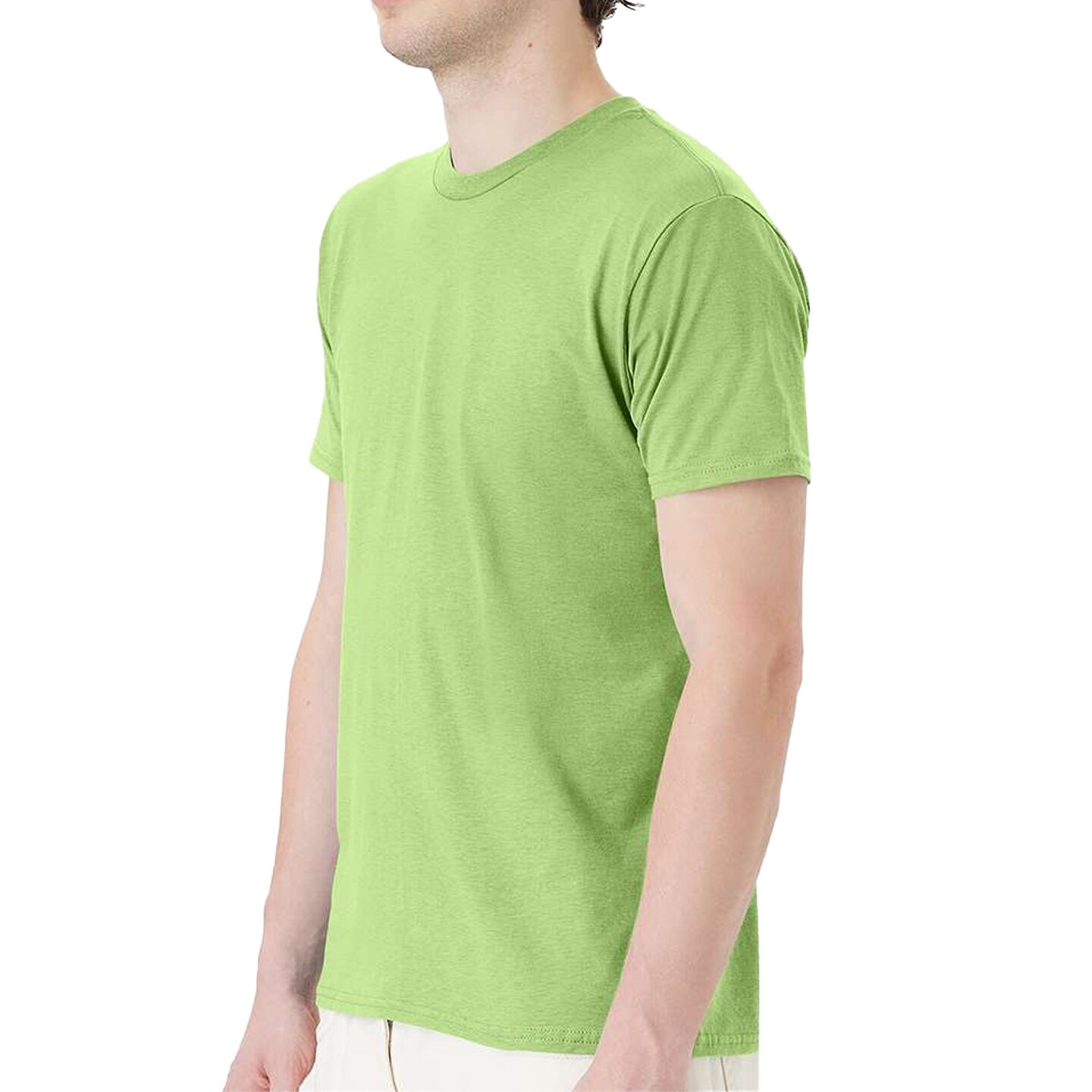 Hanes Perfect-T Blank T-Shirt, Crewneck Short Sleeve Basic Plain Tee