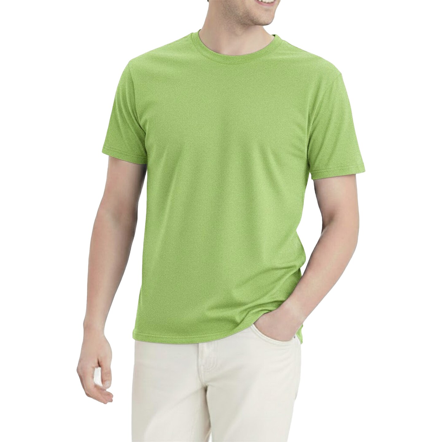 Hanes Perfect-T Blank T-Shirt, Crewneck Short Sleeve Basic Plain Tee
