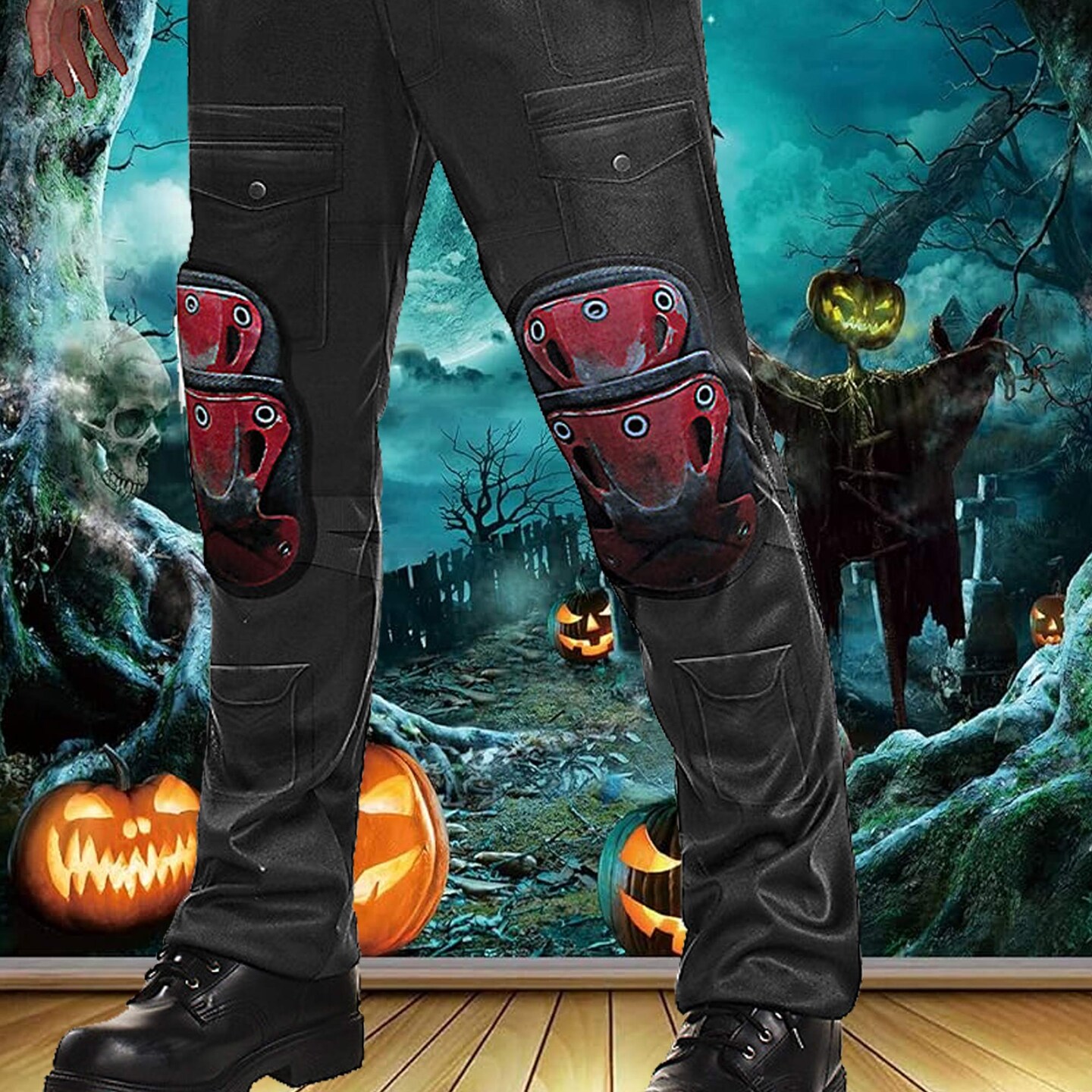 Suicide Squad Deadshot Costume with Mask and Padded Tactical Gear