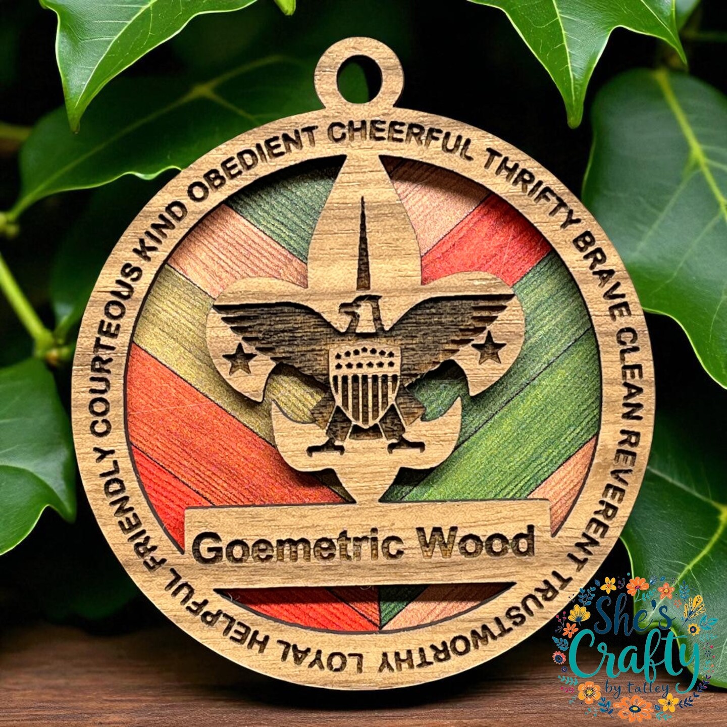 12 Boy Scout Laws Ornament Ceremony Decor Awards Eagle Scout Court