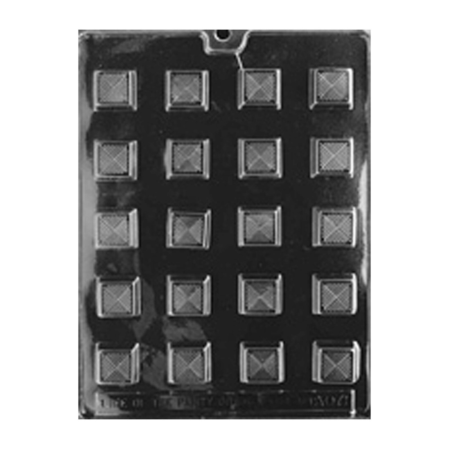 Traditional Square Chocolate Mold