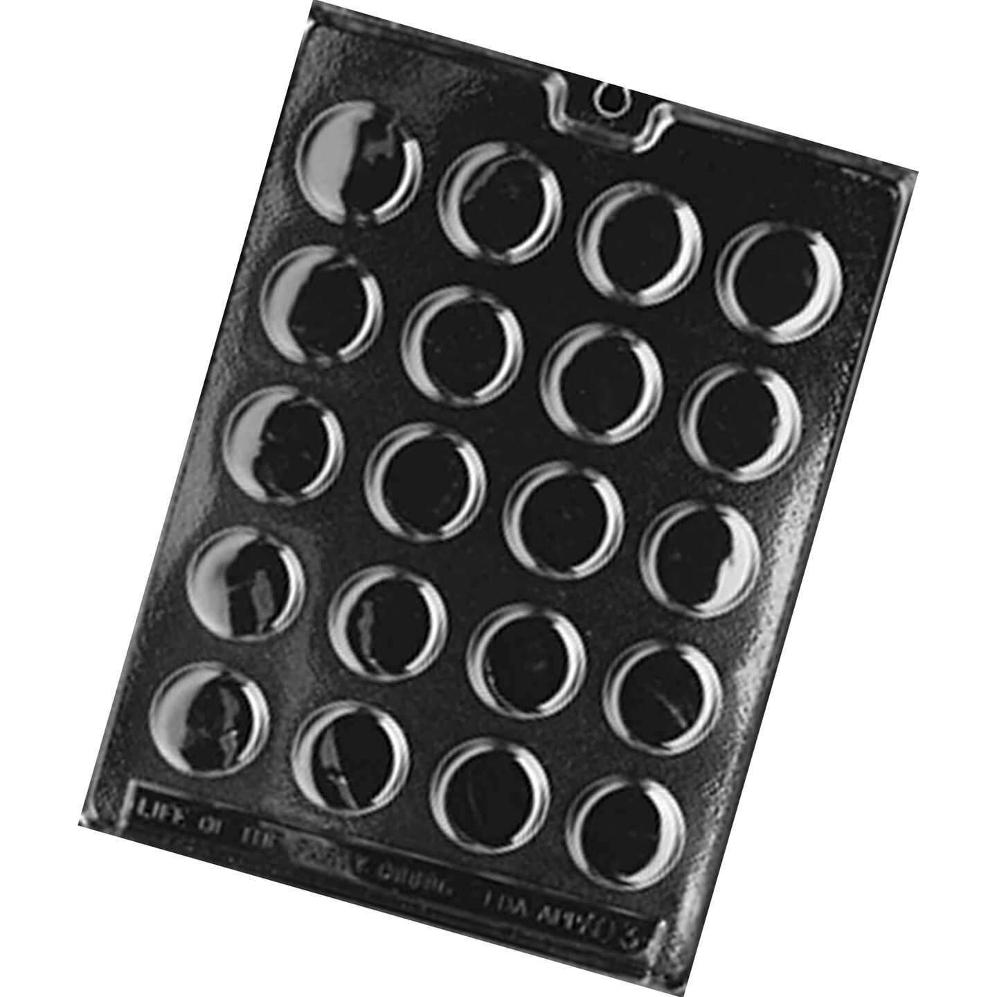Thin Peppermint Patty Chocolate Mold