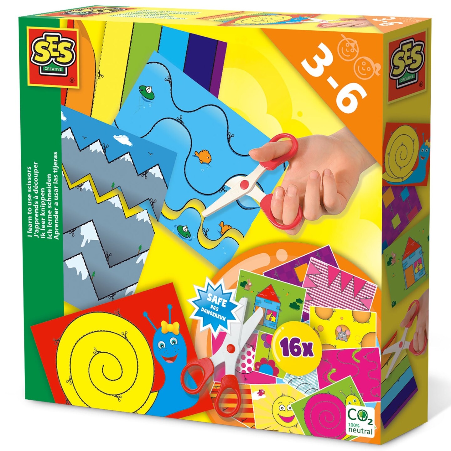 SES Creative: I Learn to Use Scissors - Skill Building Kit, Pair of ...