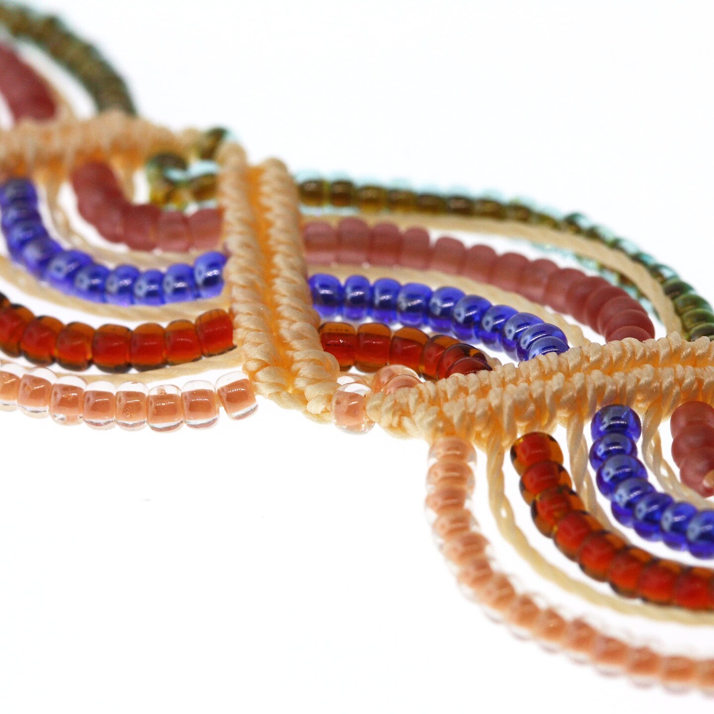 The Beadsmith S-Lon Bead Cord – .5 mm Twisted Nylon Cord for Stringing, TEX210