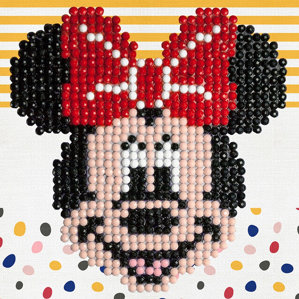 Diamond Dotz Minnie Mouse Disney Diamond Painting Kits for Adults - Diamond Art Kits a Relaxing Creative Craft Kit with Dotz Gems 3.5x3.5