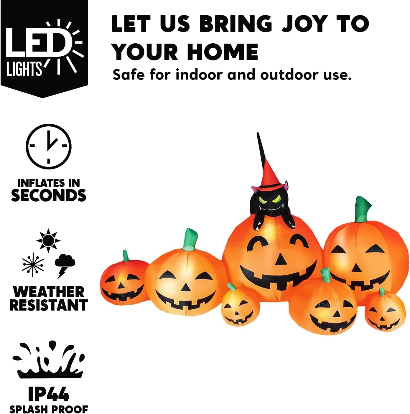 7FT Long Halloween Inflatables