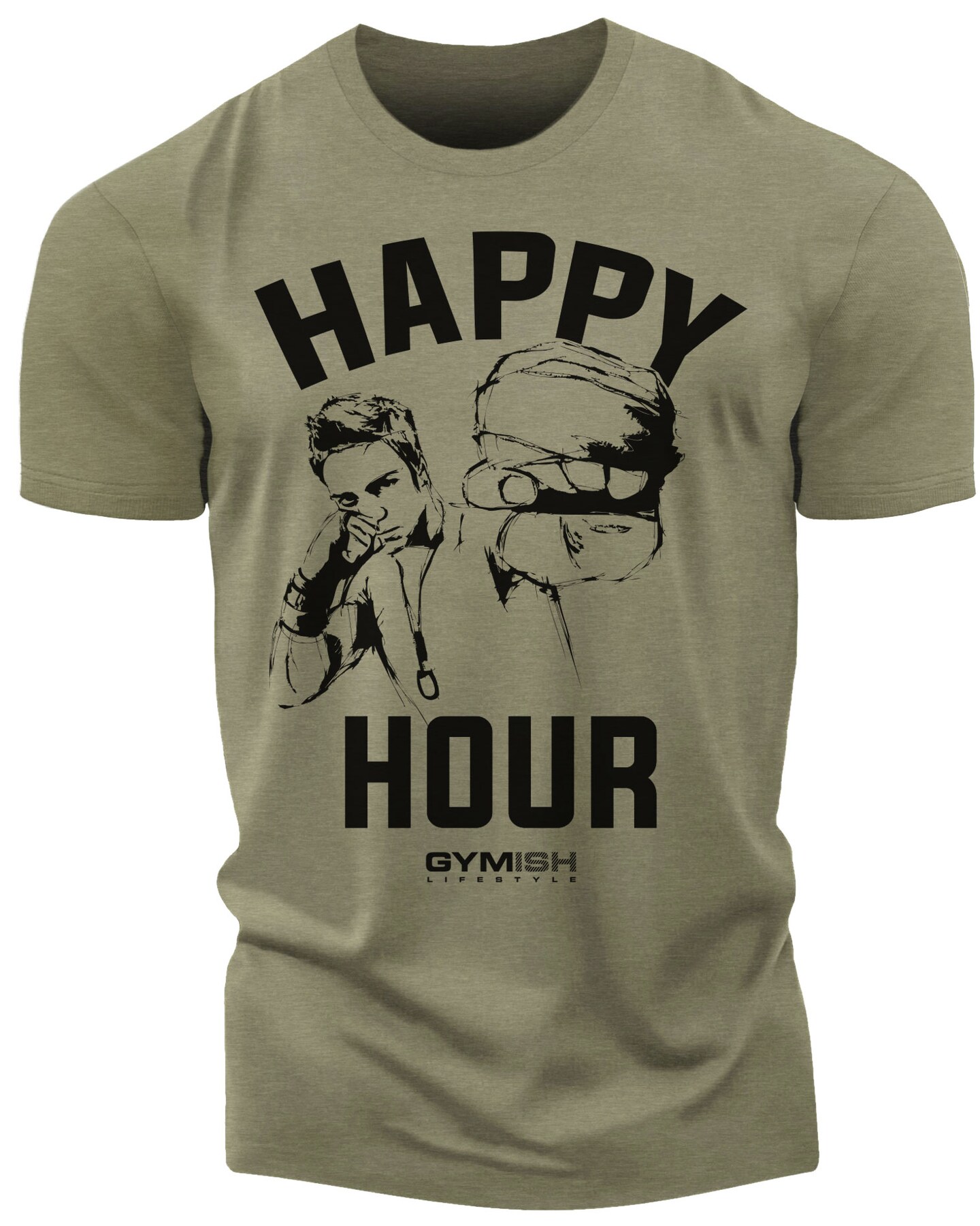 039. Kickboxer Funny Motivational Workout Gym T-Shirt for Men product 2