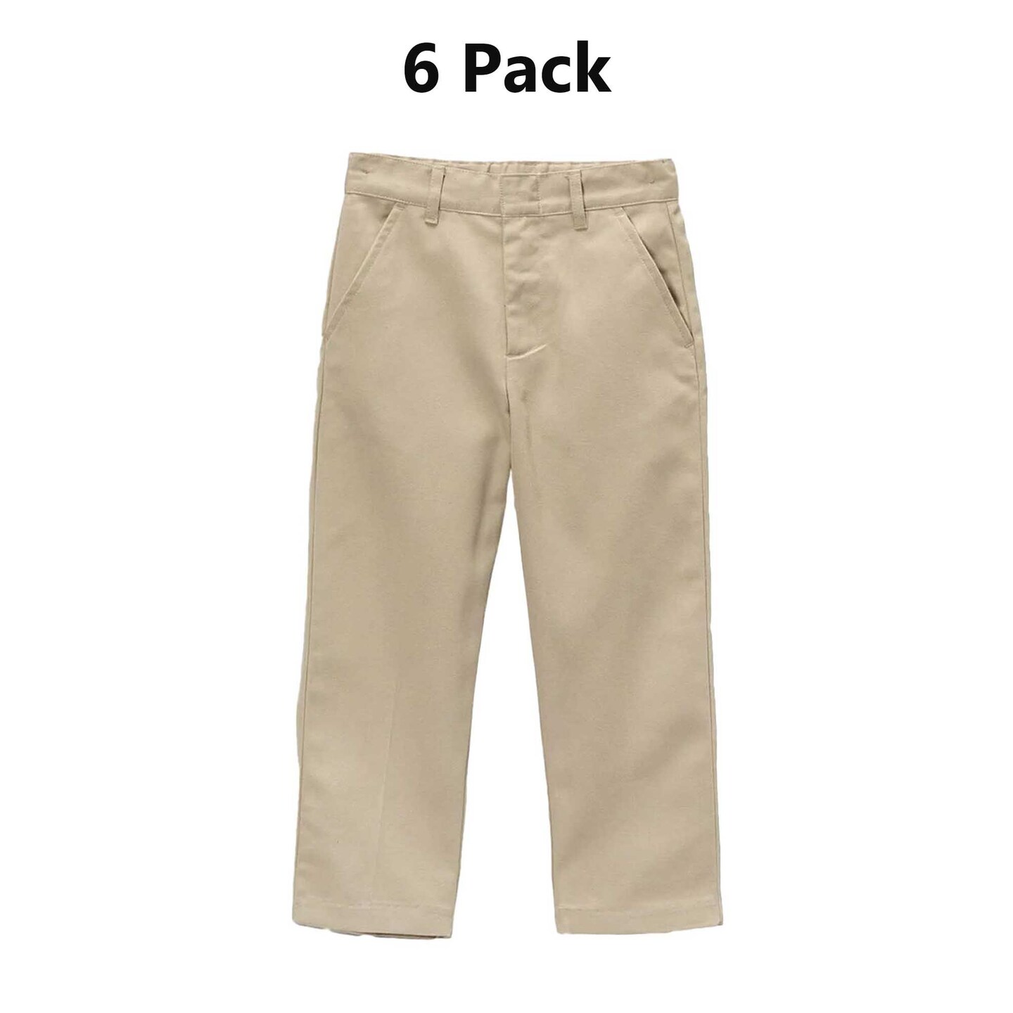 Boy&#x27;s Khaki Uniform Twill Pants