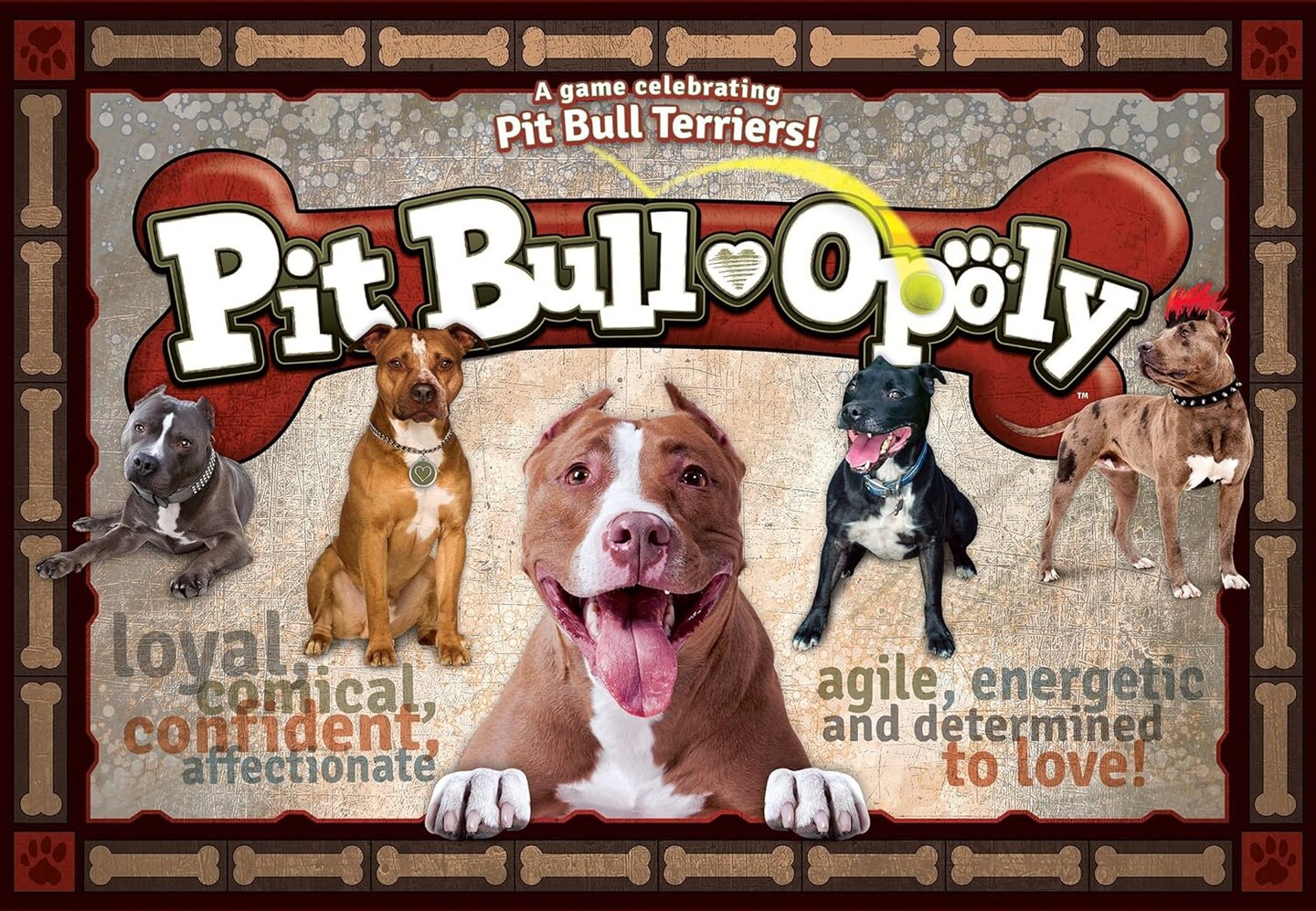 Late for the Sky PITB Pit Bull-Opoly Board Games