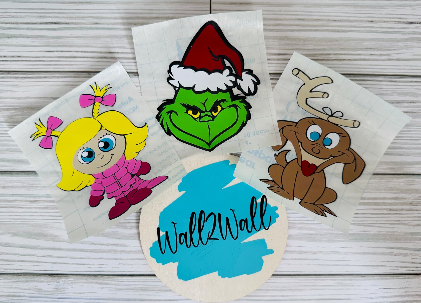 grinch-cindy-lou-who-and-max-the-dog-decals-makerplace-by-michaels for Free Printable Grinch Mask Template Grinch, Cindy Lou Who and Max the Dog Decals | MakerPlace by Michaels for Free Printable Grinch Mask Template