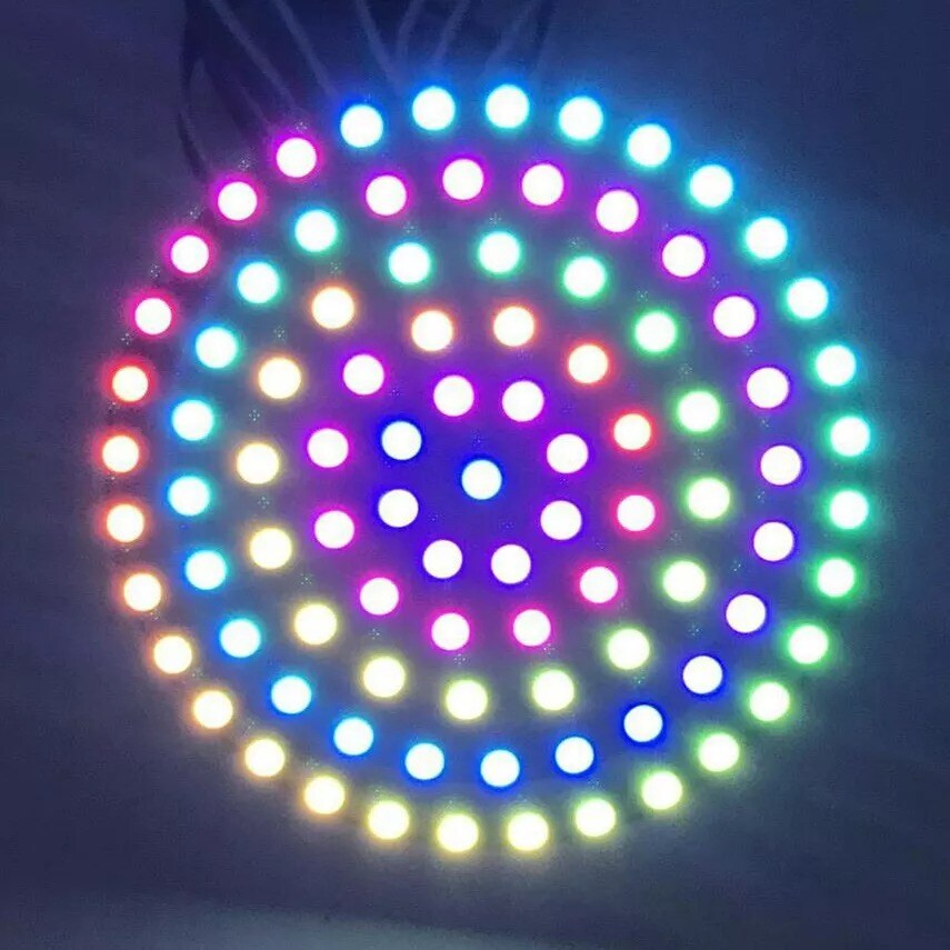 WS2812B 5V 5050 RGB 93 LED Pixel Ring Panel Module Light Individual Addressable