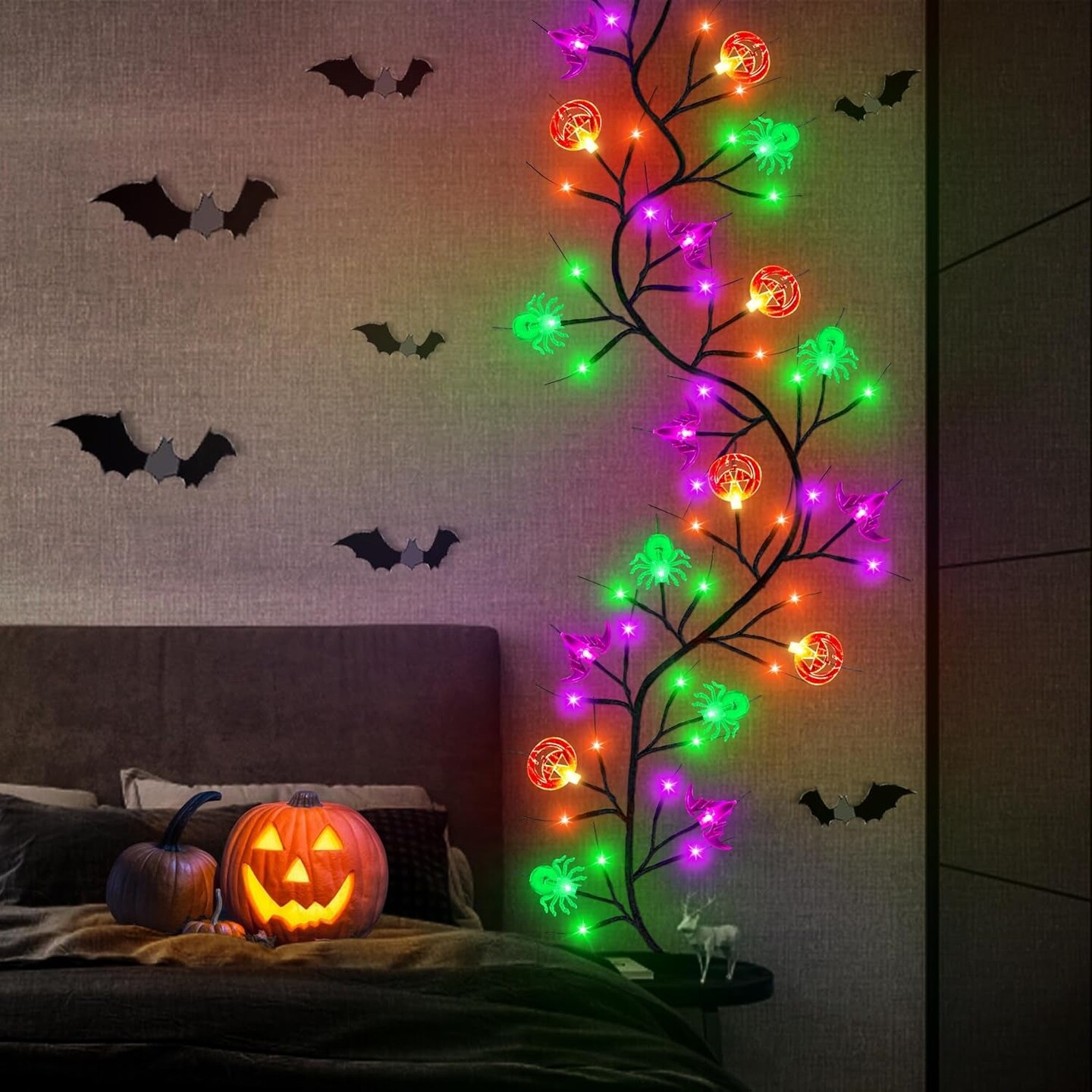 6 FT 54 LED Halloween Decor