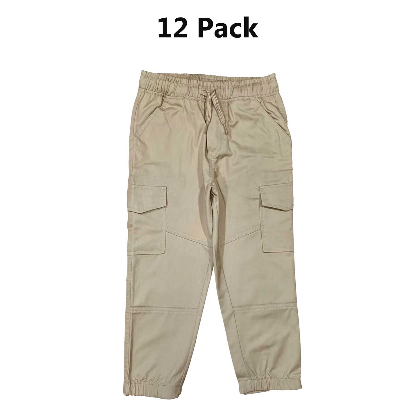 Boy Cargo Jogger School Uniform Pants