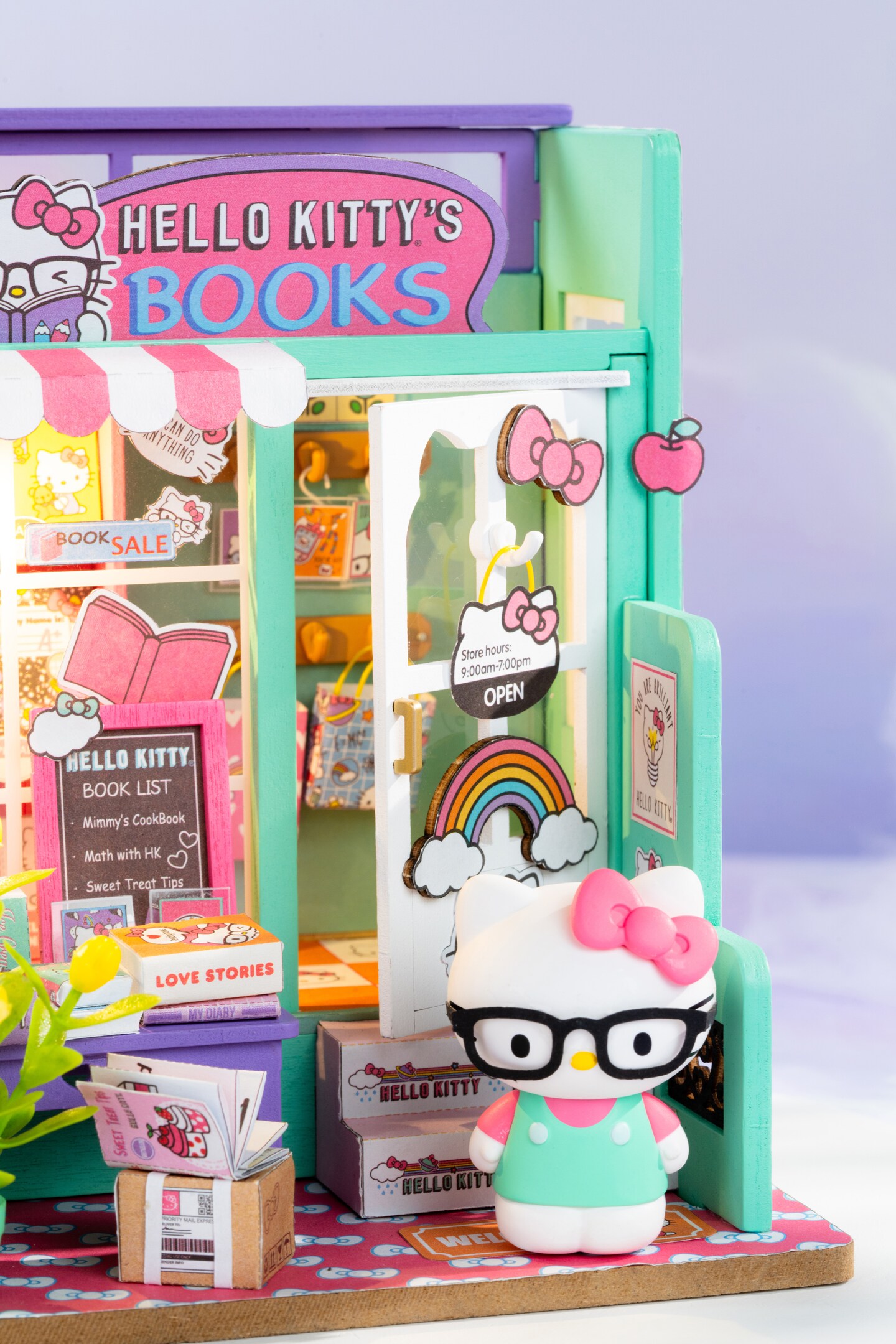 Hello Kitty&#xAE; Bookstore | DIY Miniature House Kit