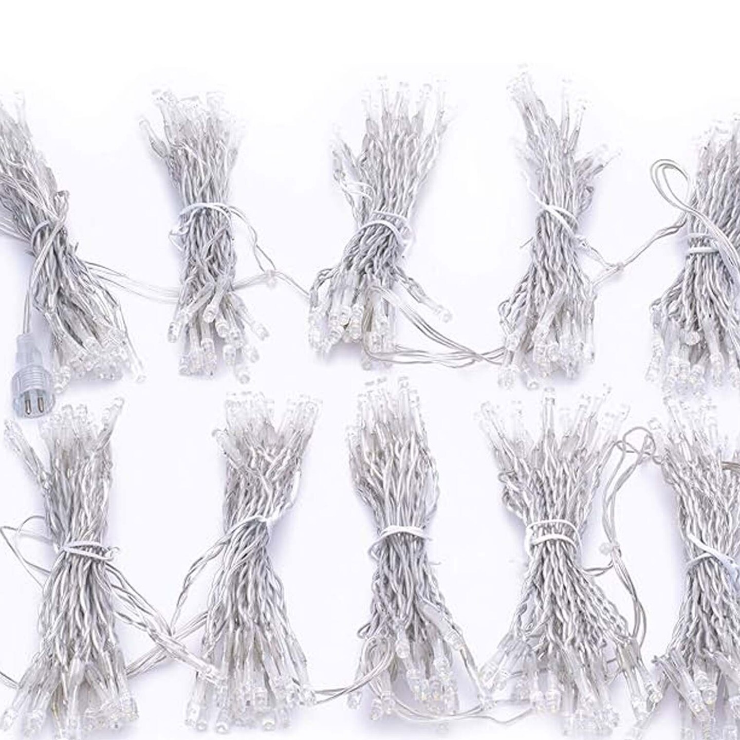 300 LED Curtain String Light With Remote Multicolor for Christmas