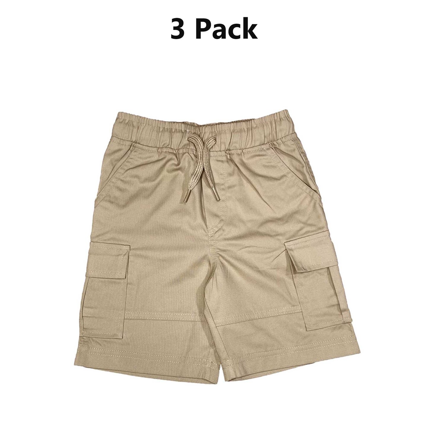Boy Cargo School Uniform Shorts