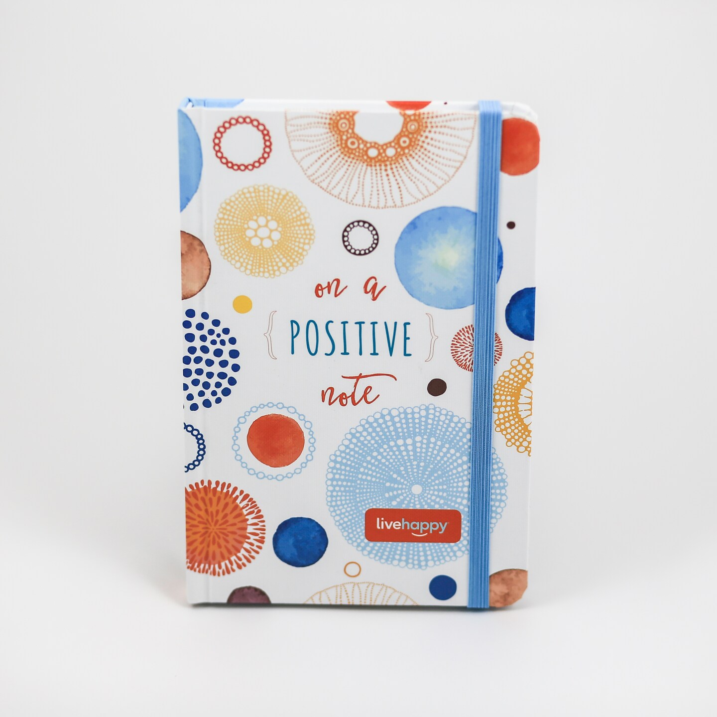 Corso Live Happy Notebook (Gratitude Journal, Daily Quote on Mindful Living, Business Notebook, Personal Diary)., LH-001