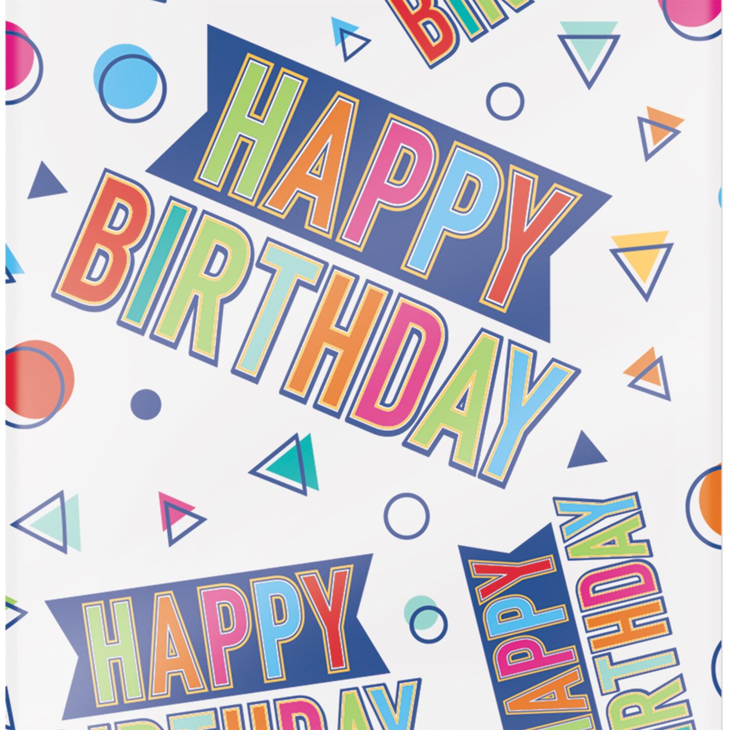 300 Pack Beistle Happy Birthday Party Cello Bags