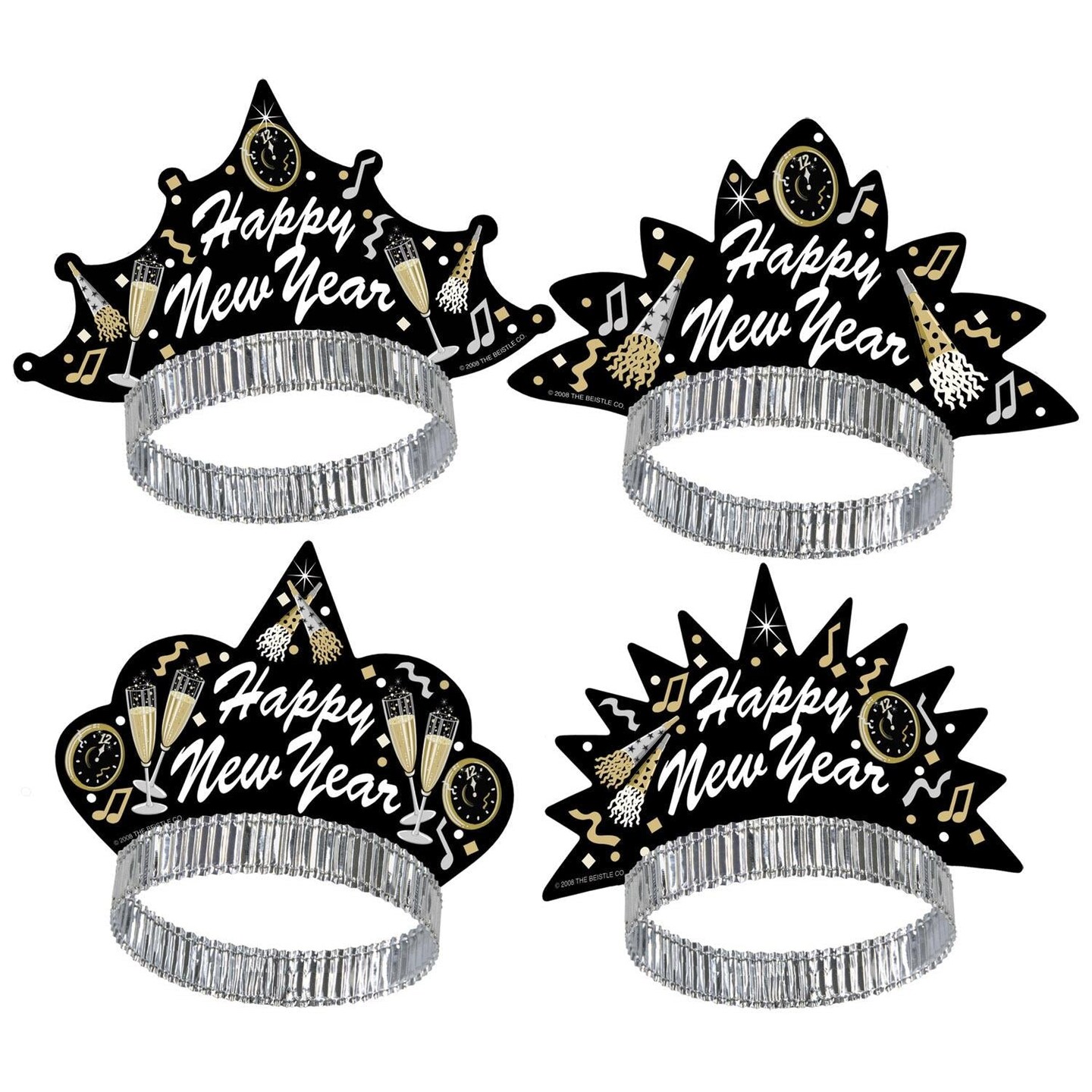 50 Pack Beistle New Year Tymes Tiara