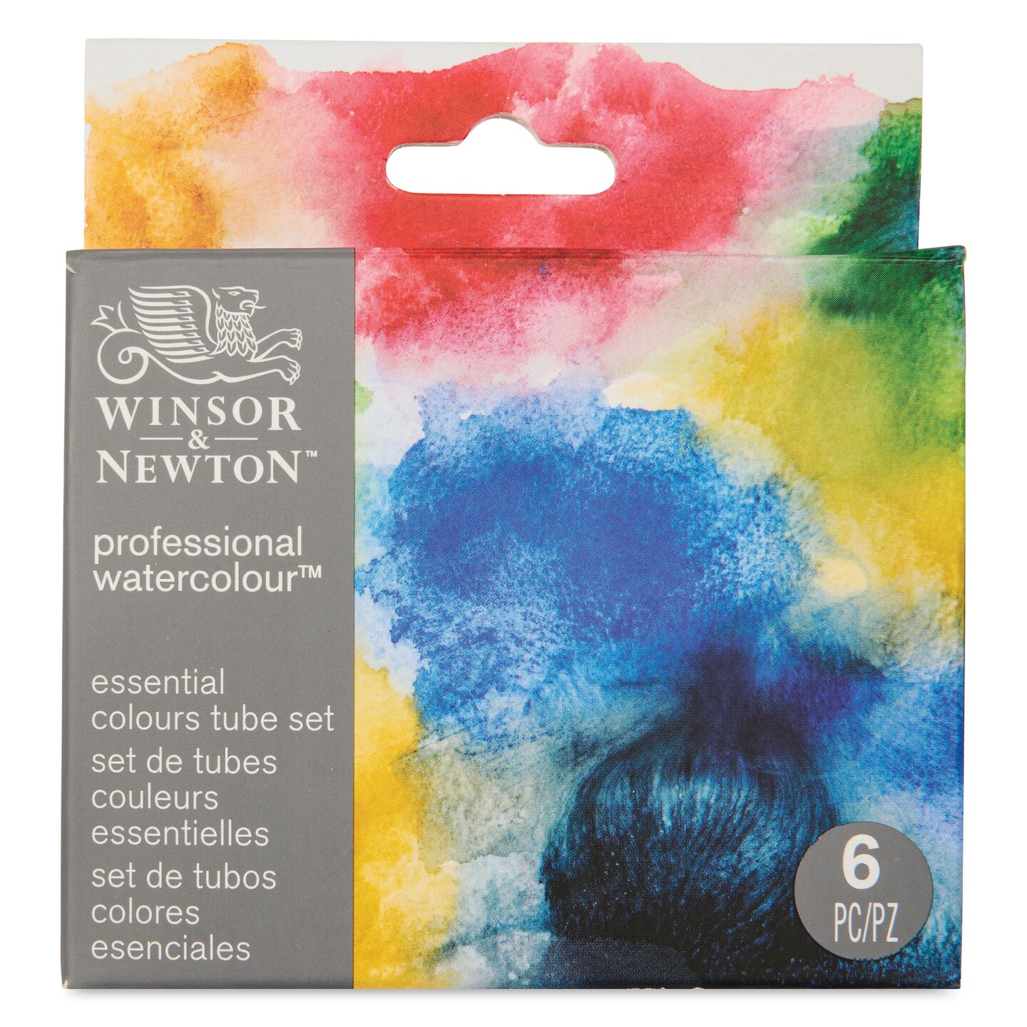 Winsor & Newton Professional Watercolor - Set of 6, Essential Set, 5 ml Tubes