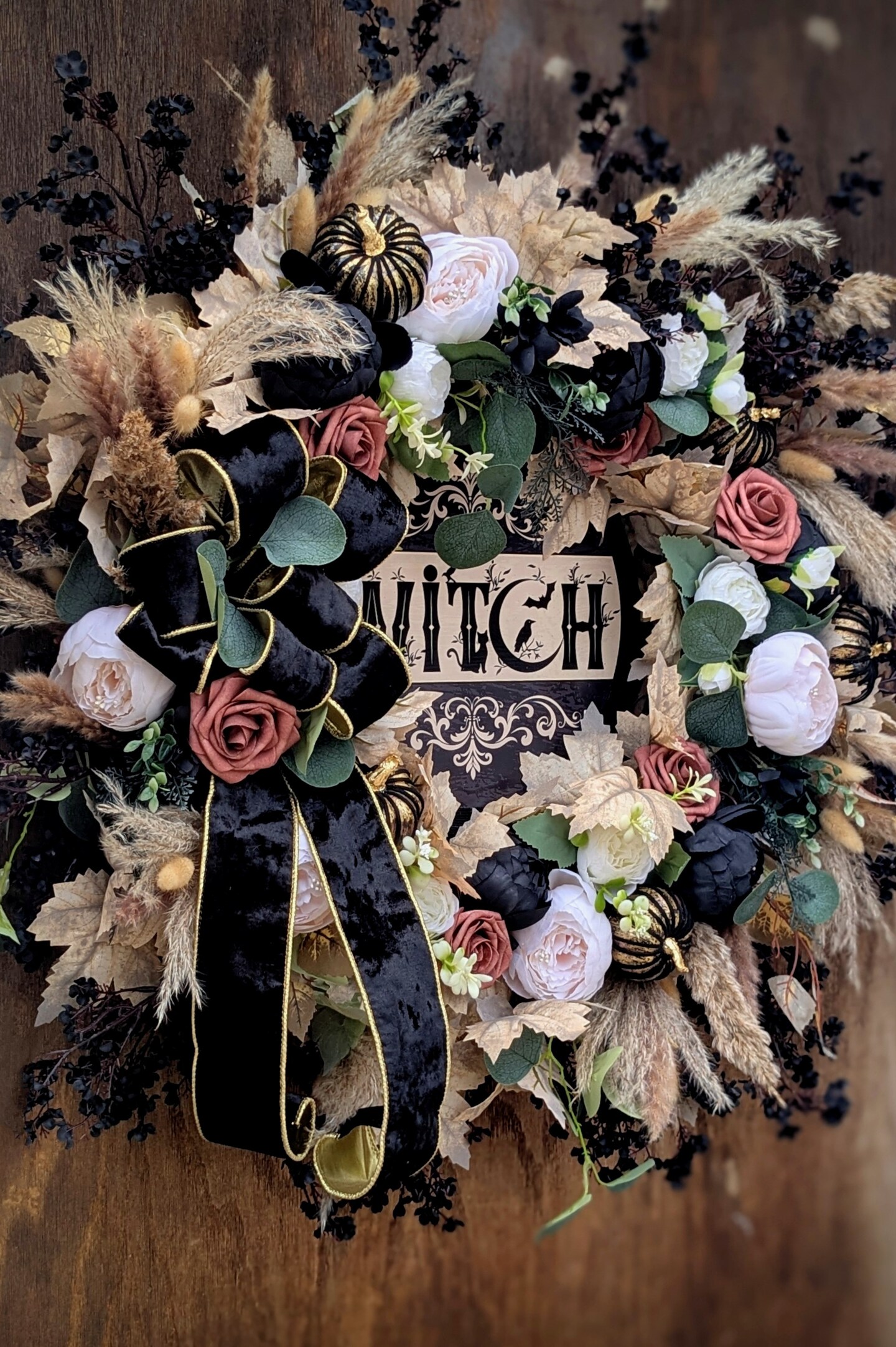 Enchanted Floral Witch Wreath | MakerPlace by Michaels