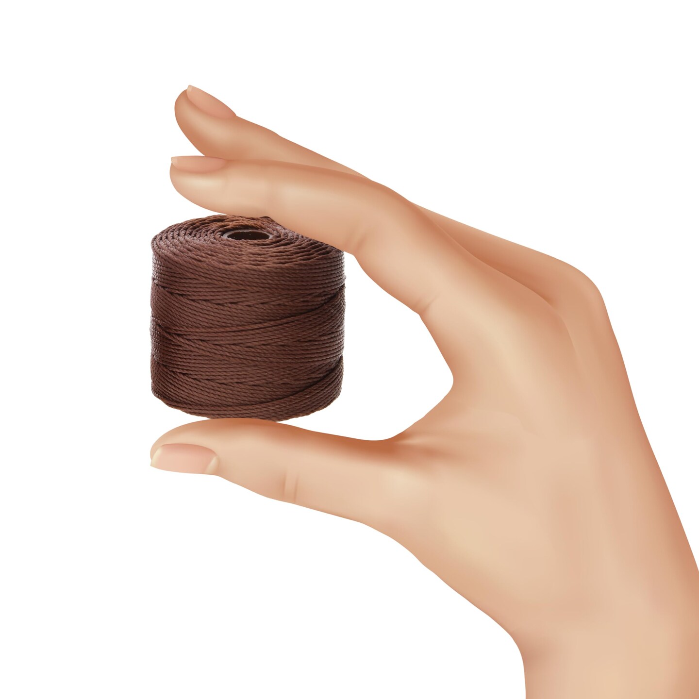 The Beadsmith S-Lon Bead Cord &#x2013; .5 mm Twisted Nylon Cord for Stringing