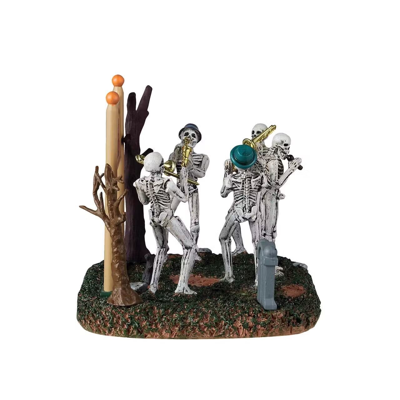 Lemax Spooky Town Halloween Village Accessory: Spooky Town Halloween Jazz Festival