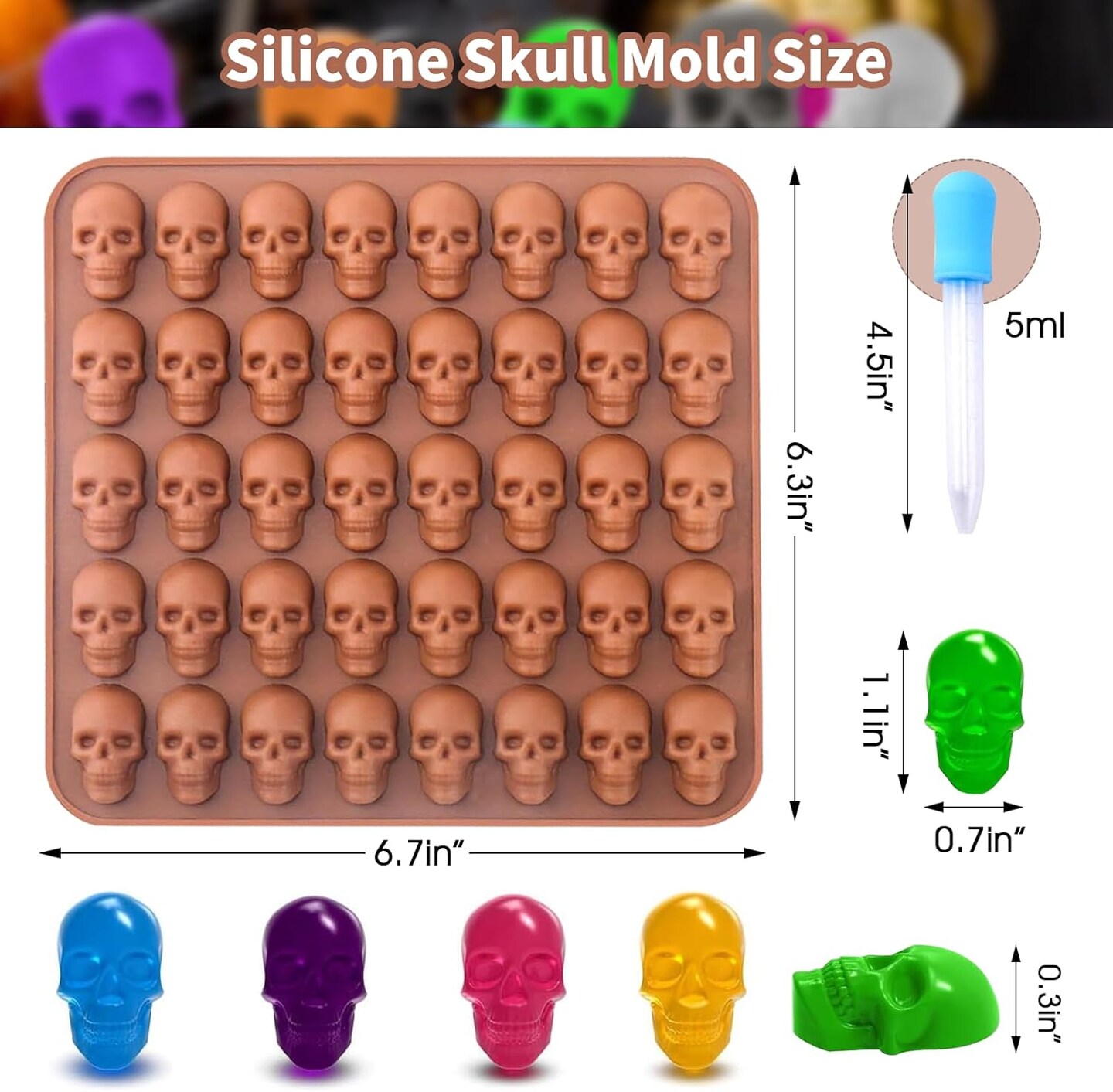 Skull Silicone Mold