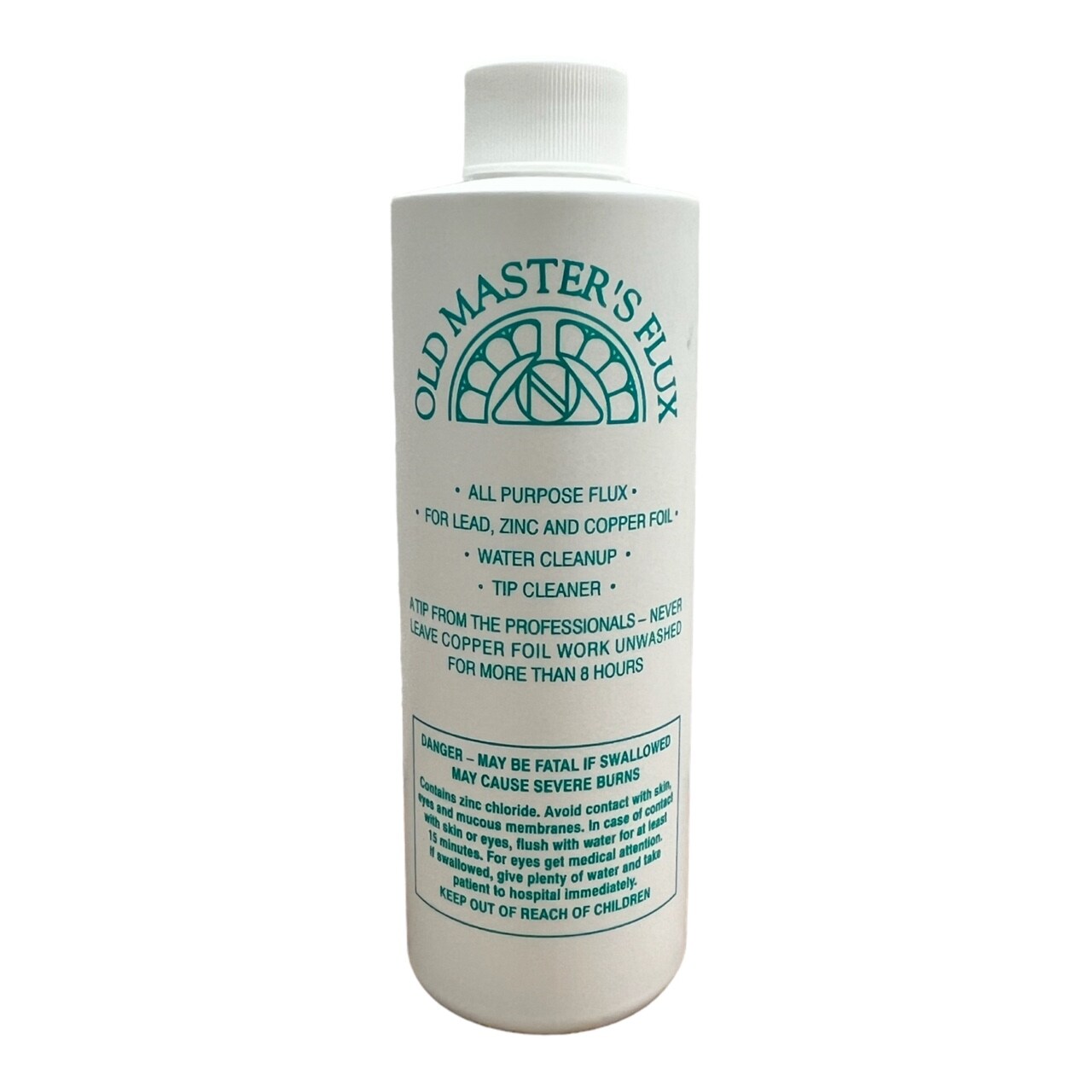 Novacan Old Master&#x27;s Stained Glass Flux - 8 Oz | Stained Glass Supplies