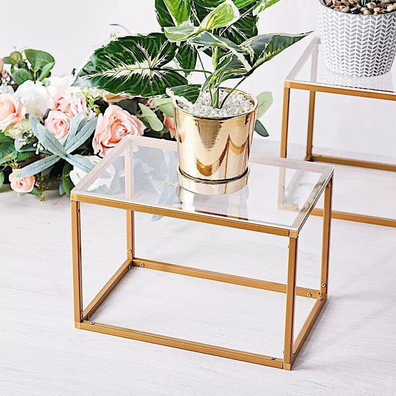 2 Clear 12" Plexiglass Sheets Rectangular Acrylic Sign Boards Wedding Home Decor