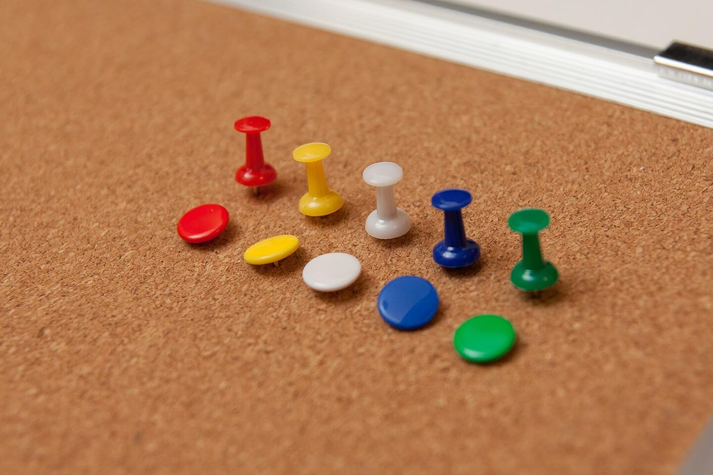 Cork Board Set - Bulletin Corkboard 24 x 24 inch(Cork 24x24&#x22;)