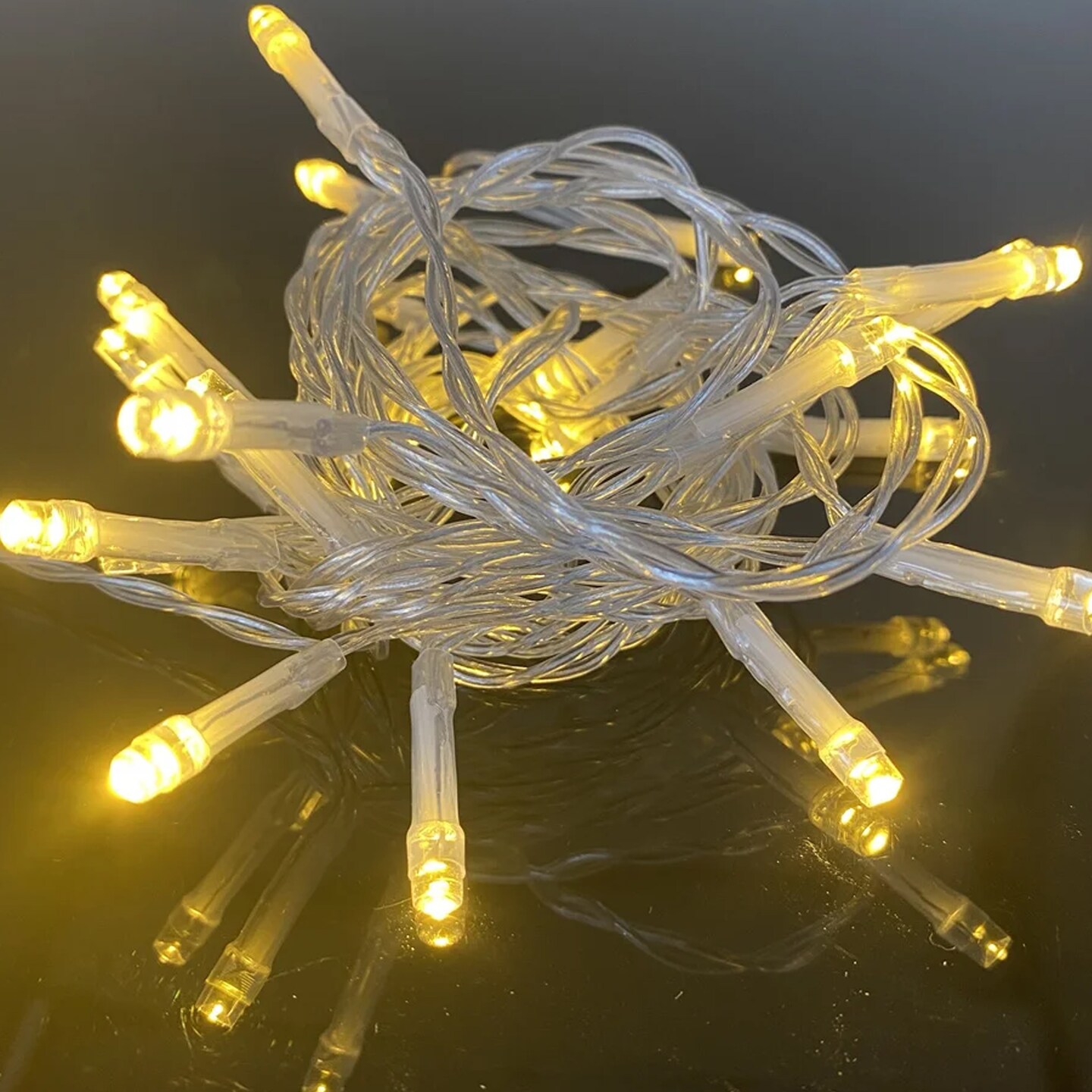Elegant 32ft 100 LED String Lights – Steady & Twinkle Modes, Connectable, Safe Touch
