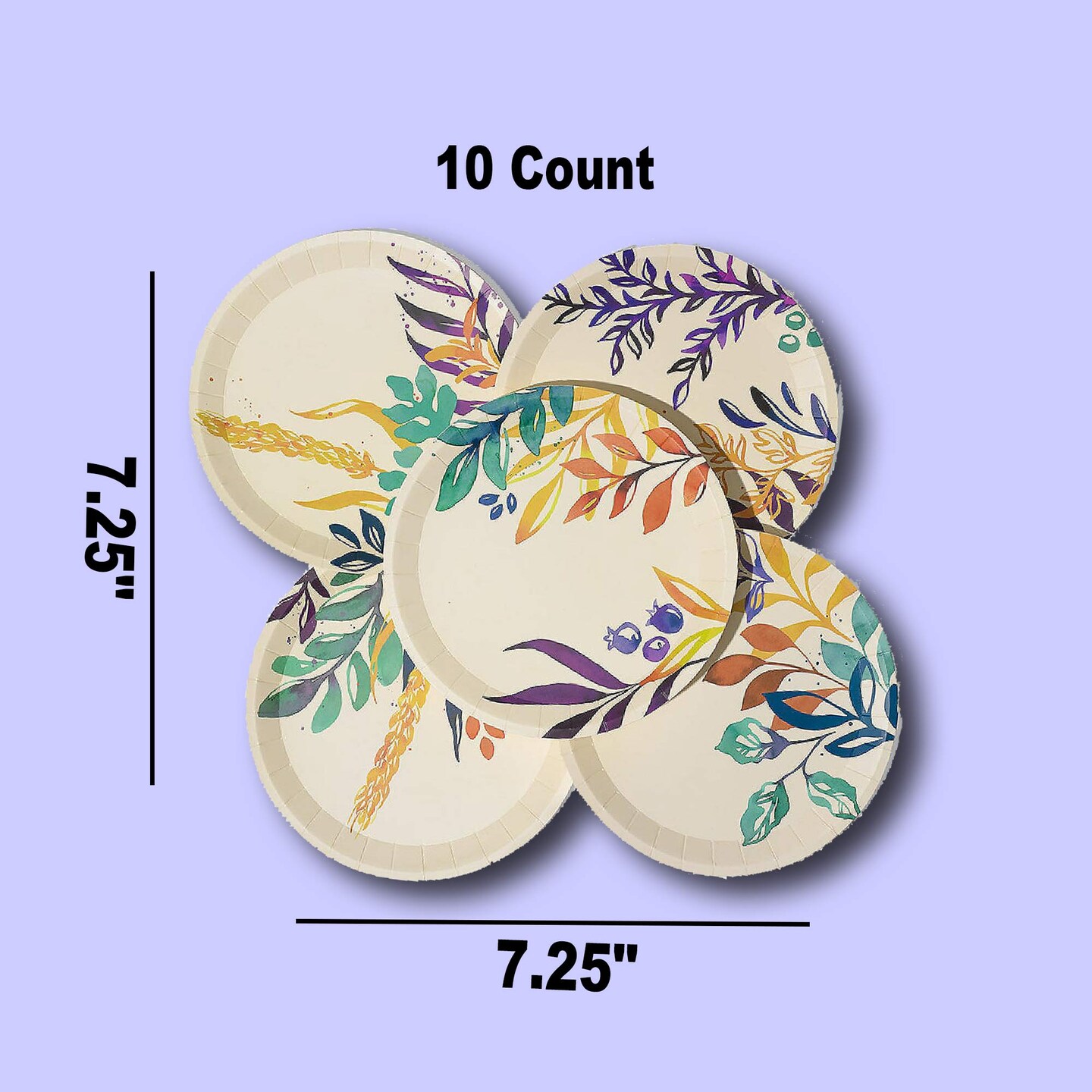Color Changing Plate 10 Count Changing Colors Small Plates 7.25 Inch | Michaels